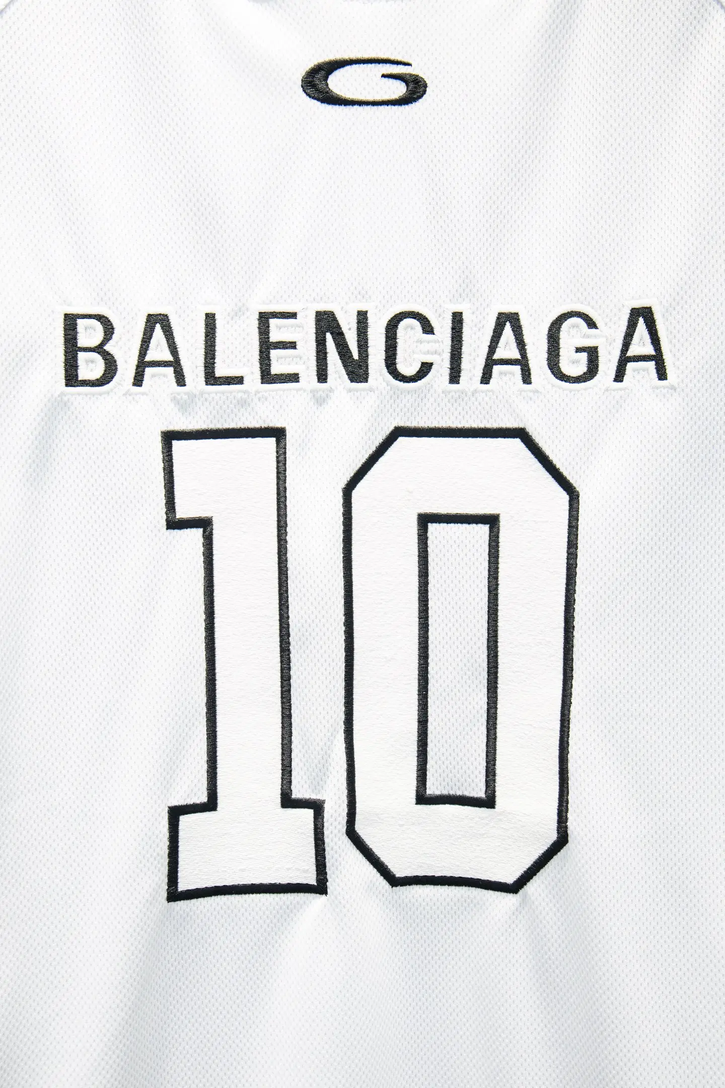 Oversized Paneled Mesh Jersey T-Shirt D14512300 — view 4