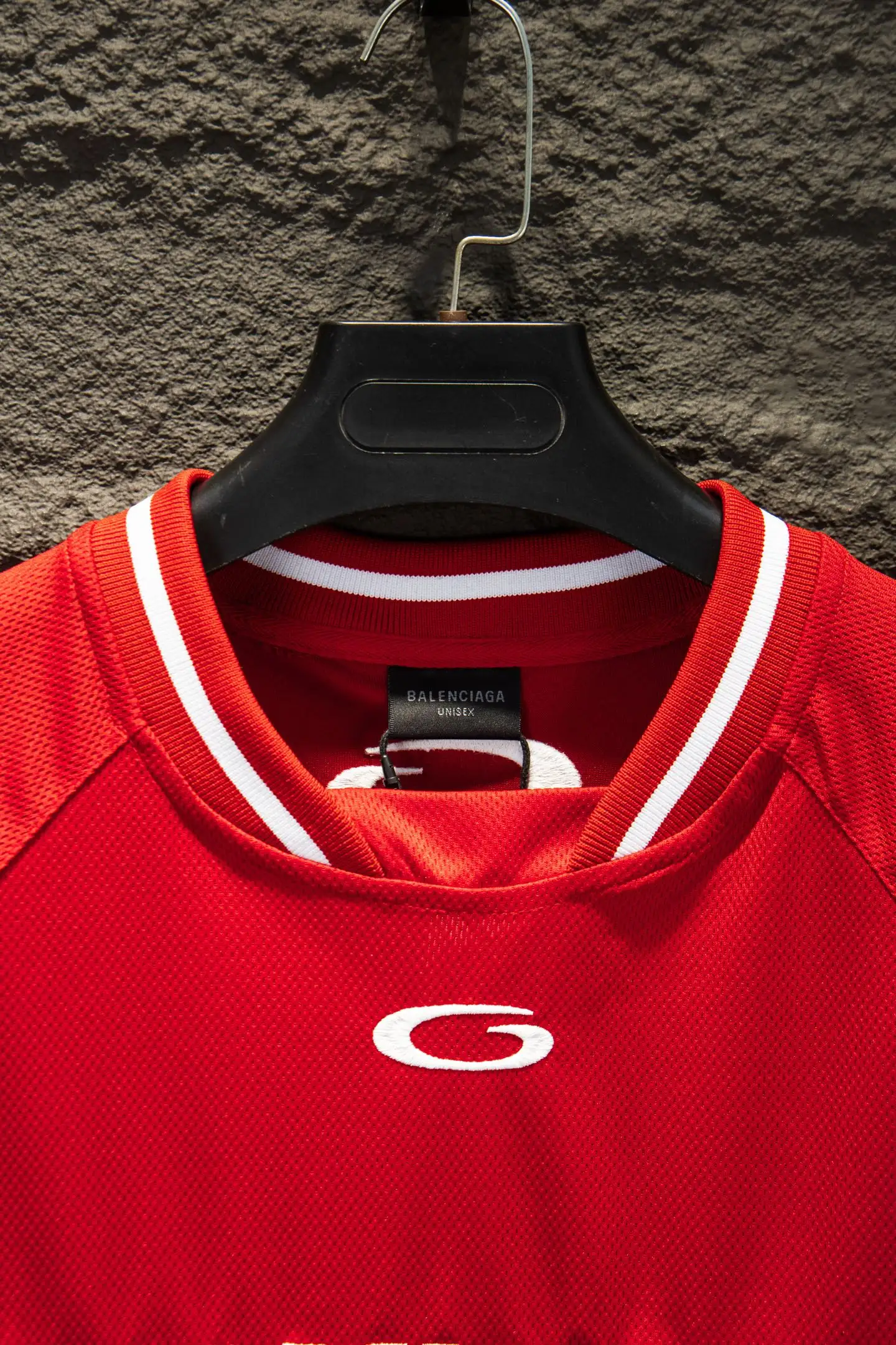 Oversized Paneled Mesh Jersey T-Shirt D14512301 — view 3