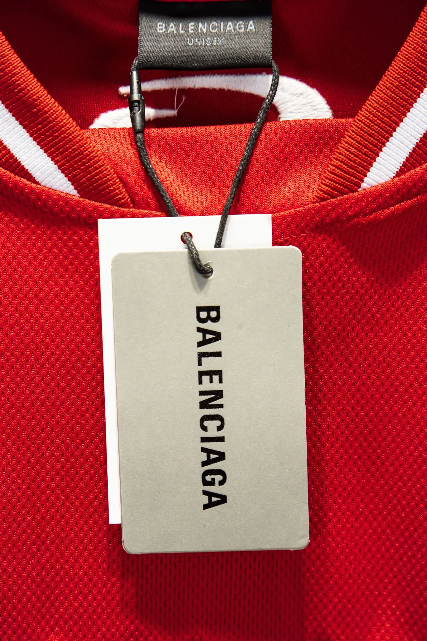 Oversized Paneled Mesh Jersey T-Shirt D14512301 — view 9