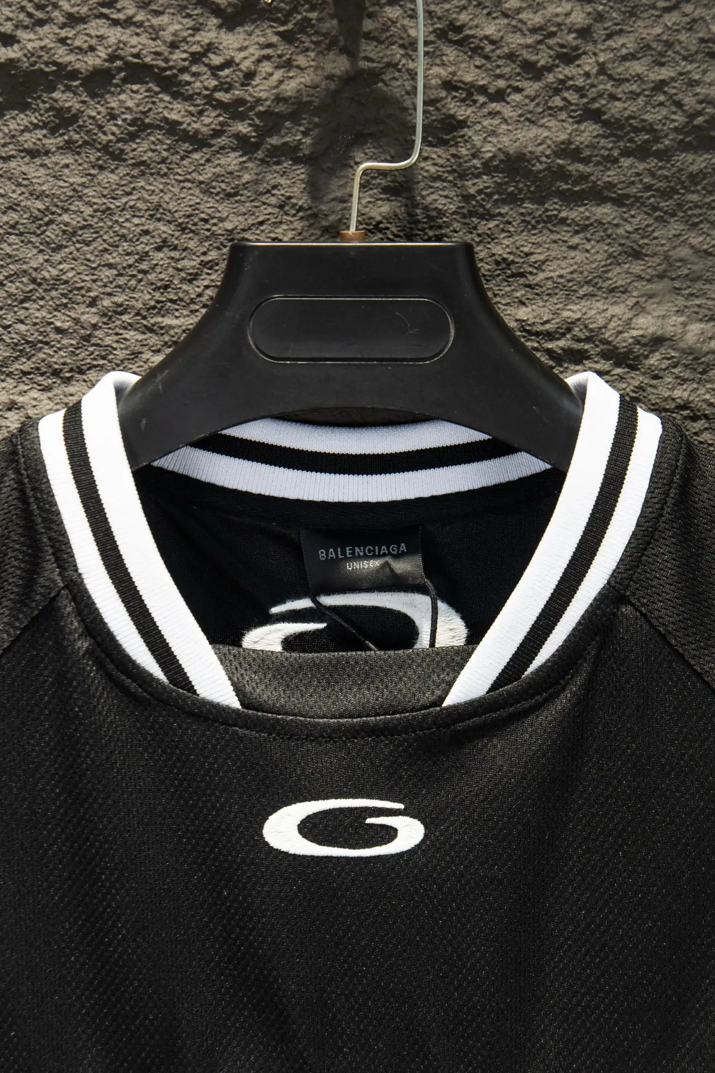 Oversized Paneled Mesh Jersey T-Shirt D14512299 — view 3