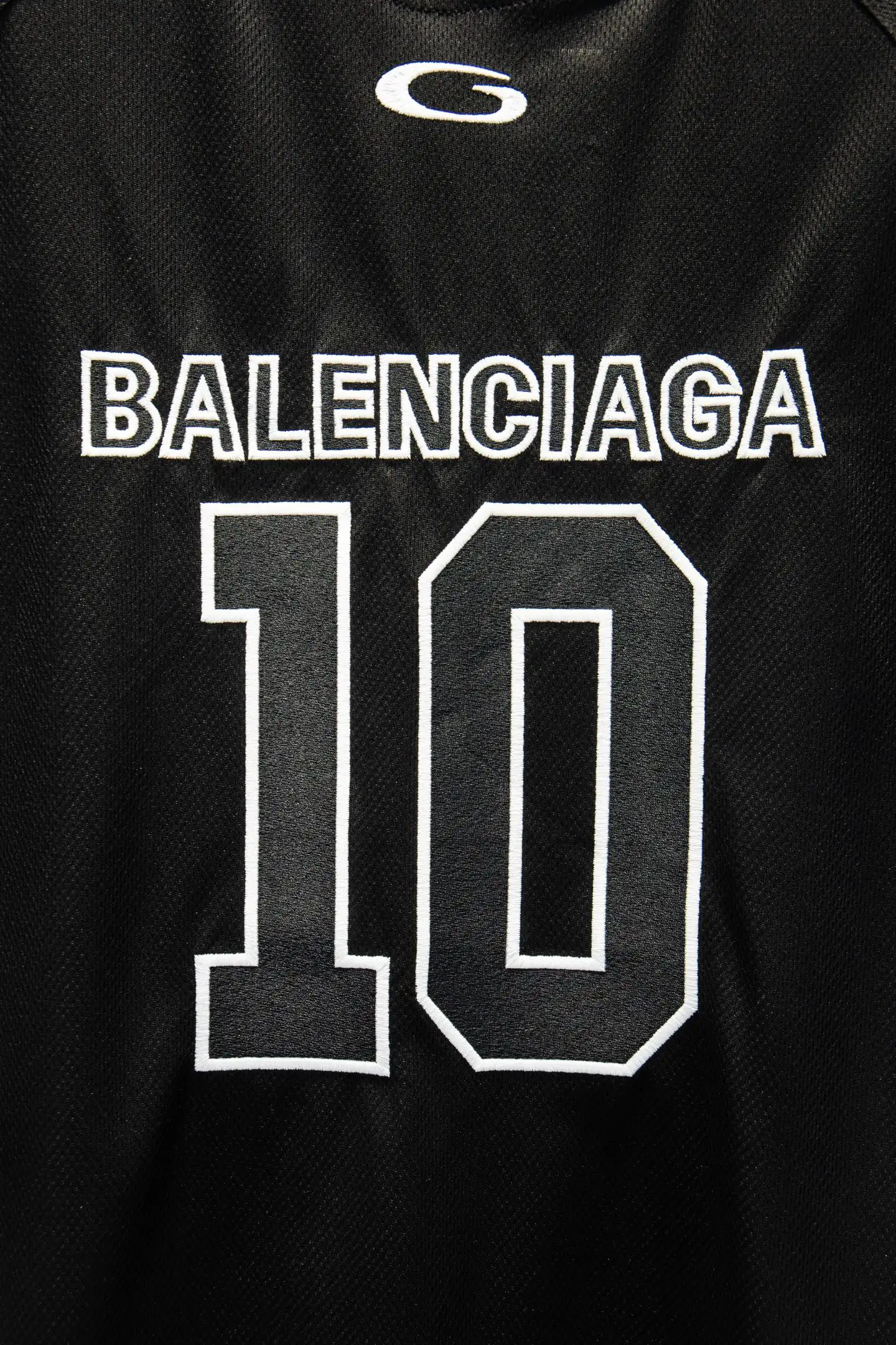 Oversized Paneled Mesh Jersey T-Shirt D14512299 — view 4