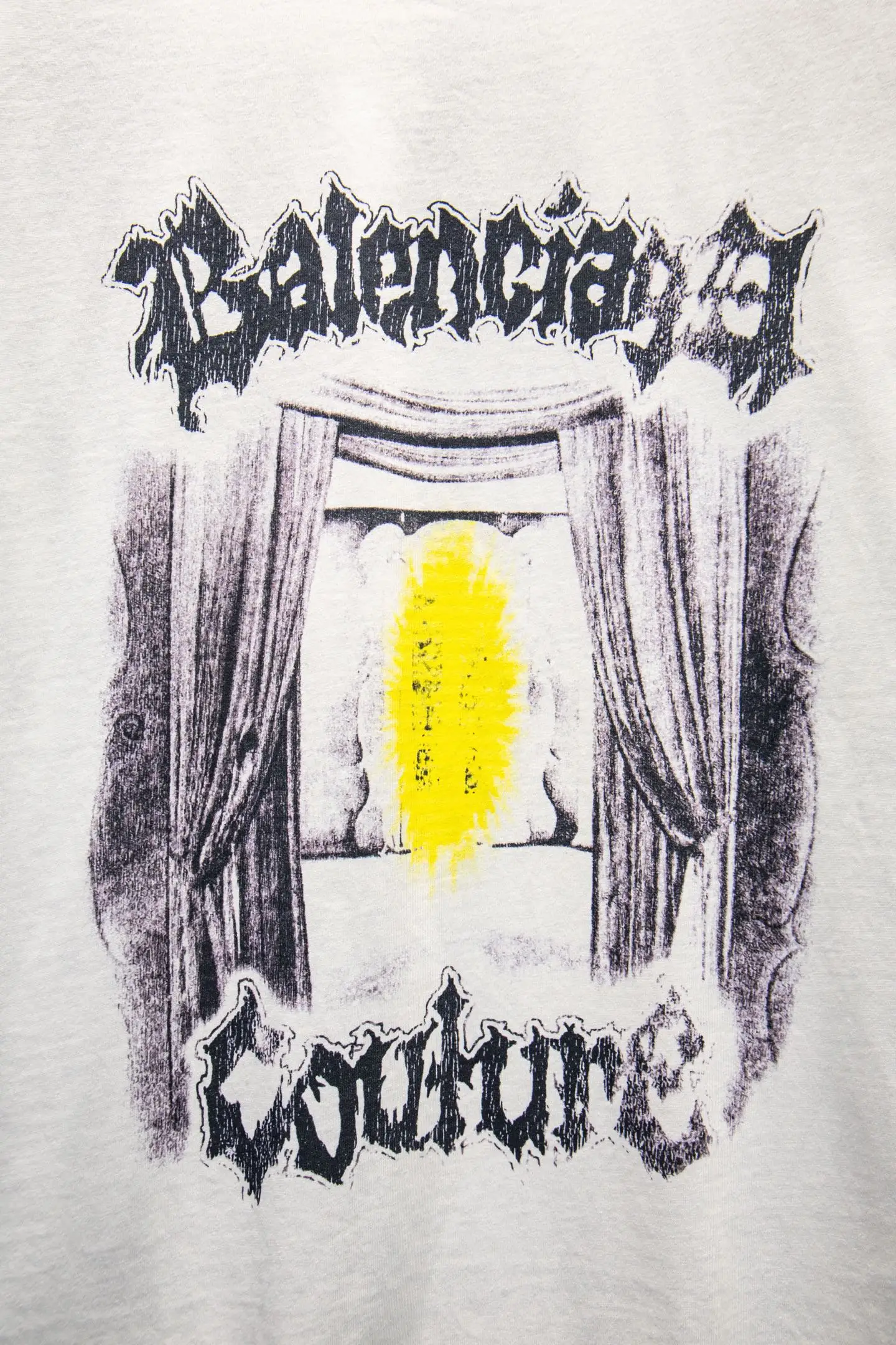 Couture Graphic Oversized Cotton T-Shirt D12912284 — view 4
