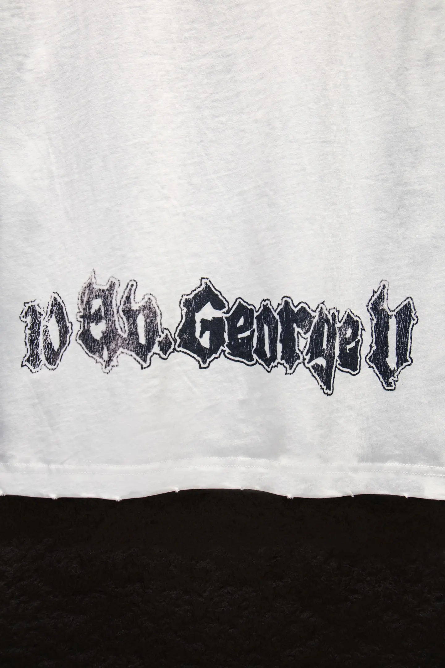 Couture Graphic Oversized Cotton T-Shirt D12912284 — view 6