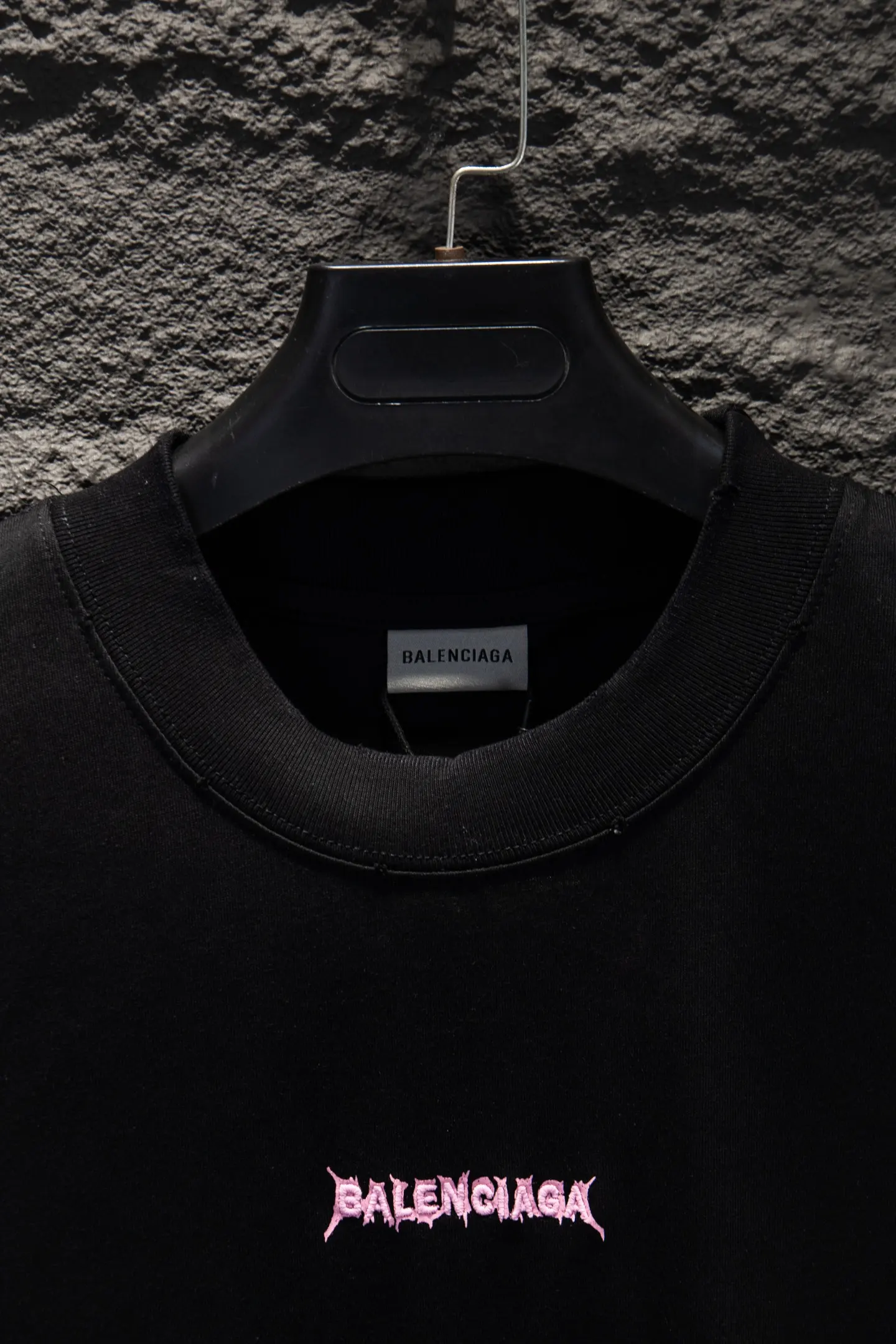 Logo Embroidered Oversized Cotton T-Shirt D12512279 — view 3