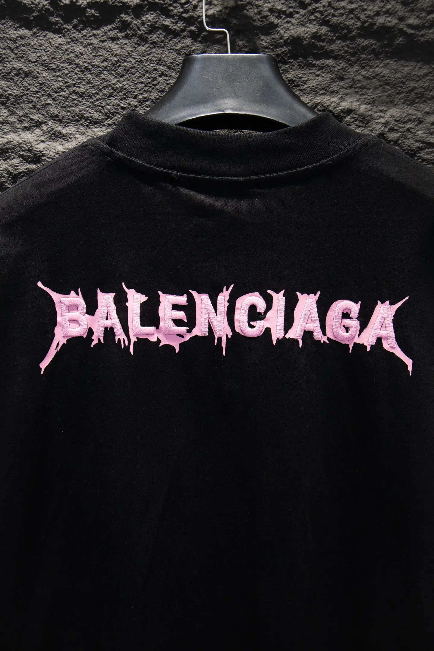 Logo Embroidered Oversized Cotton T-Shirt D12512279 — view 4