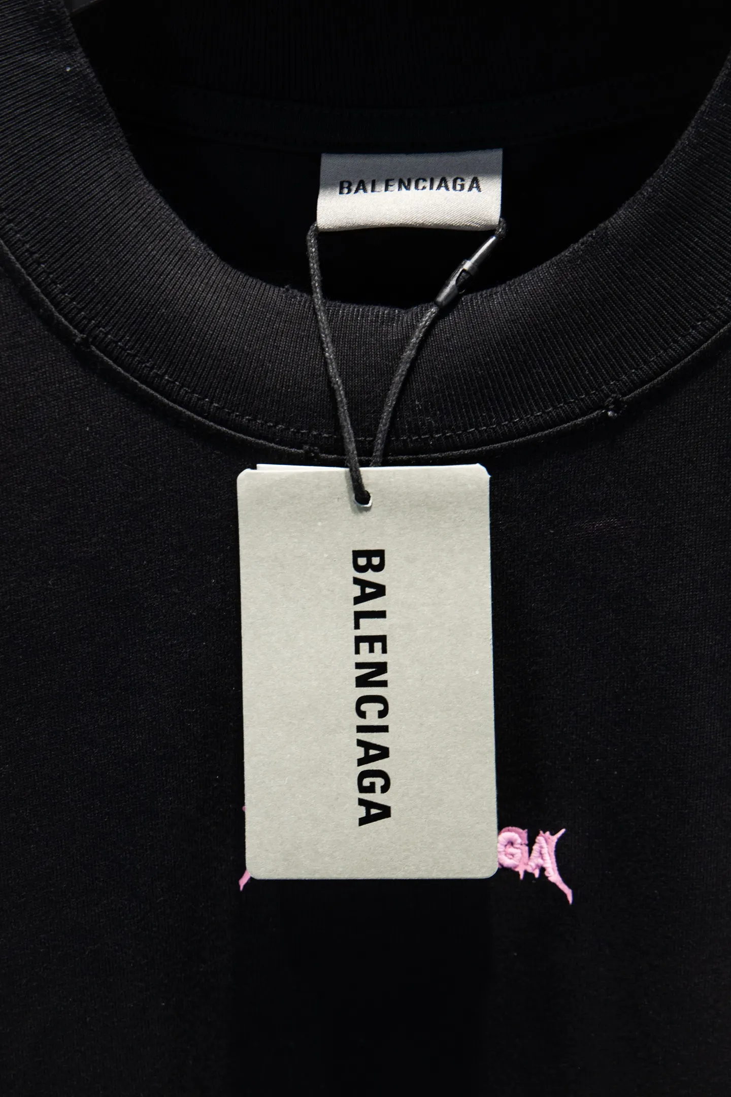 Logo Embroidered Oversized Cotton T-Shirt D12512279 — view 8