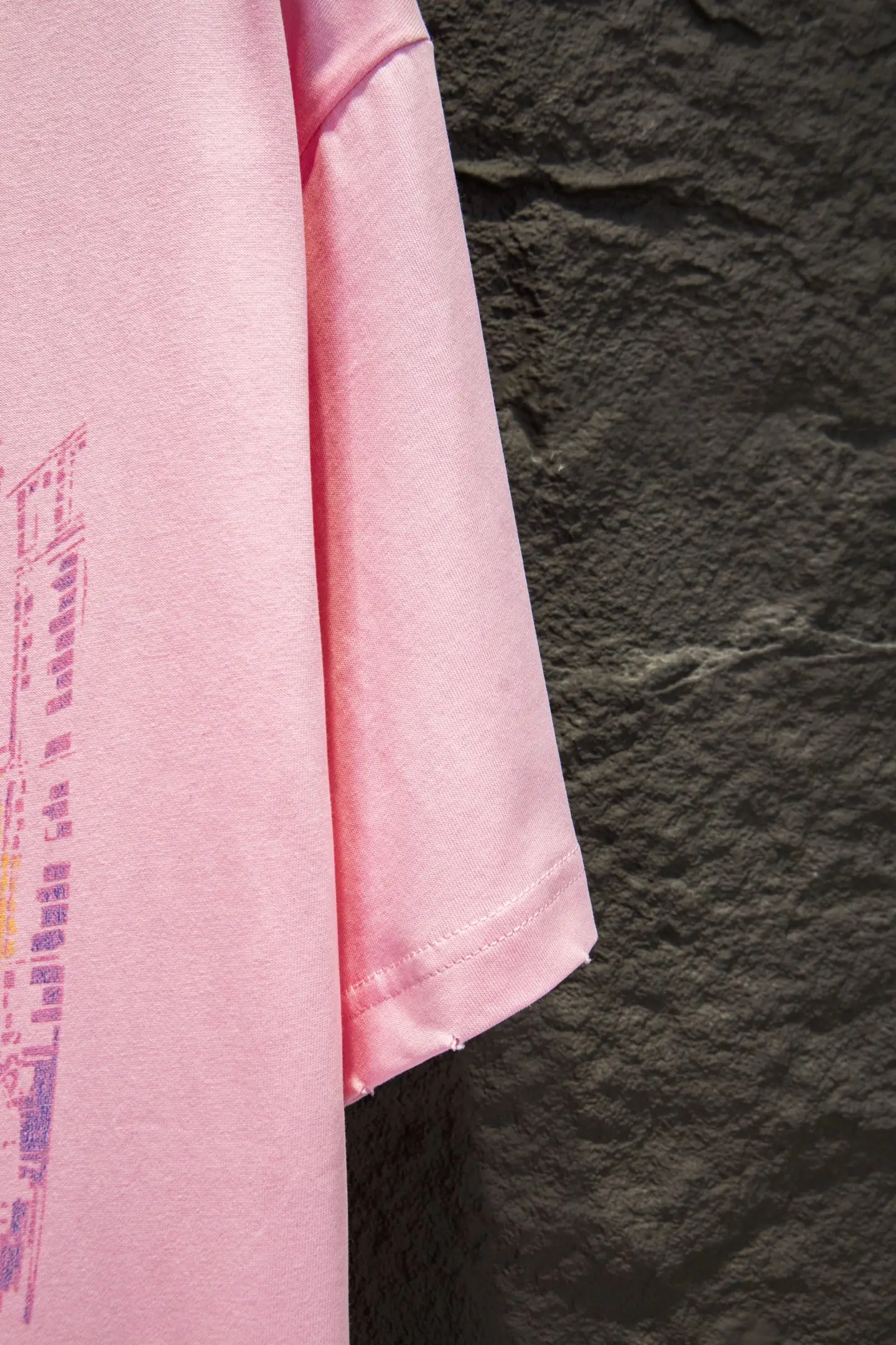 Short Sleeve Top Pink D12512288 — view 6
