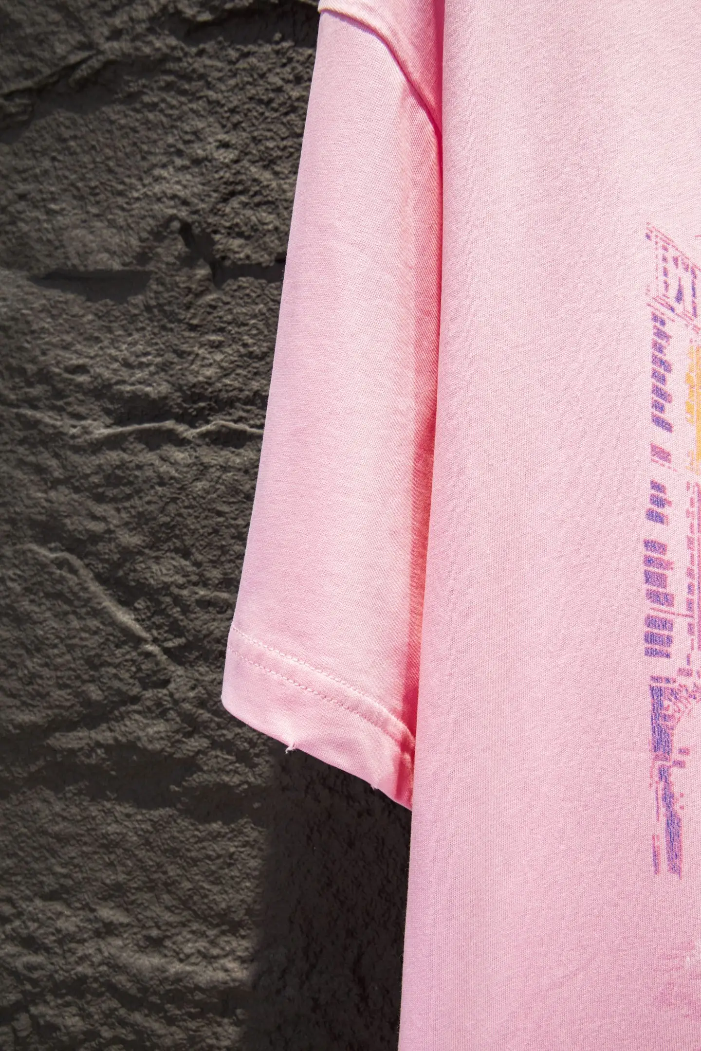 Short Sleeve Top Pink D12512288 — view 7