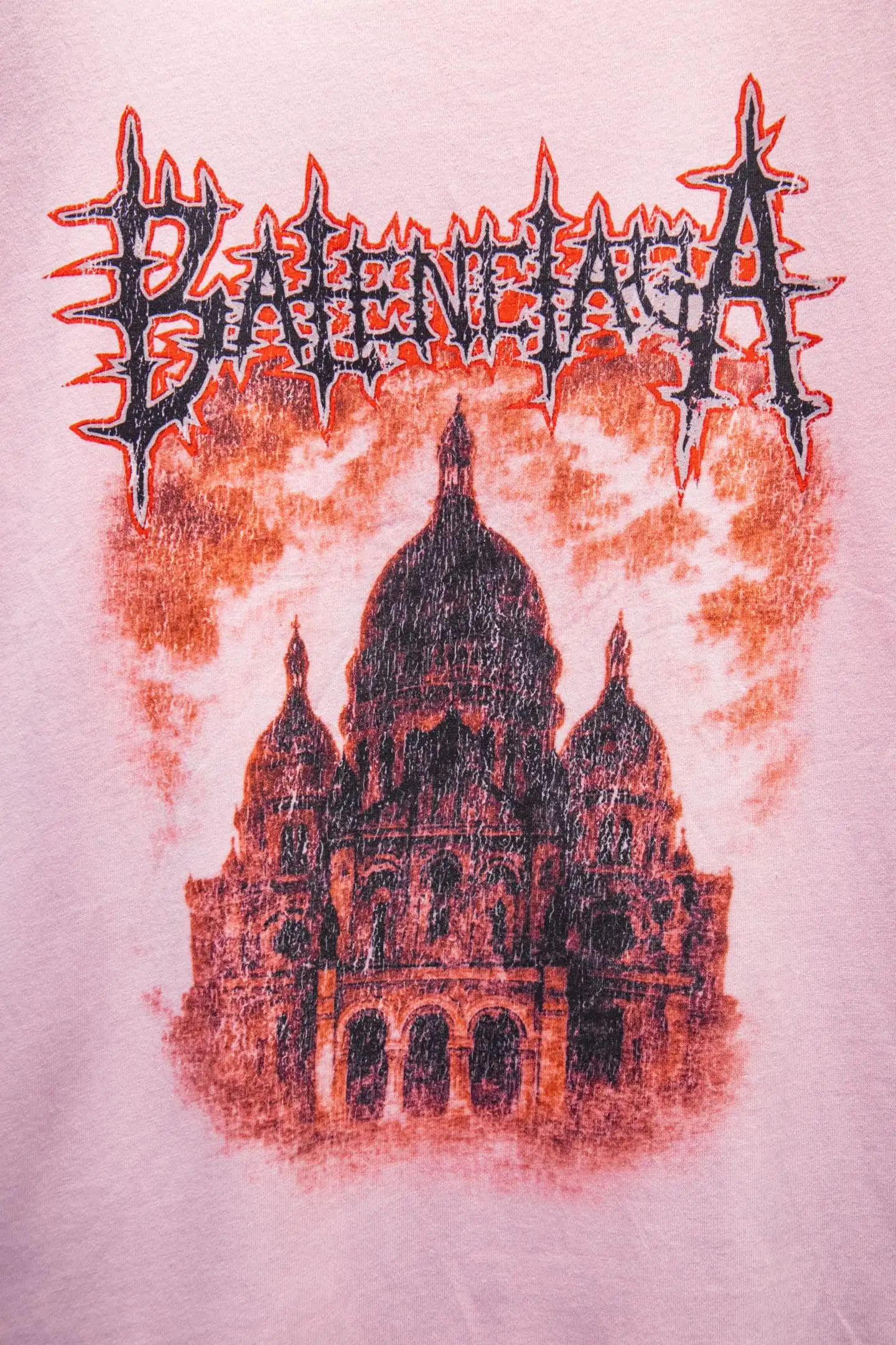 Oversized Graphic Print Cotton T-Shirt D12912277 — view 4