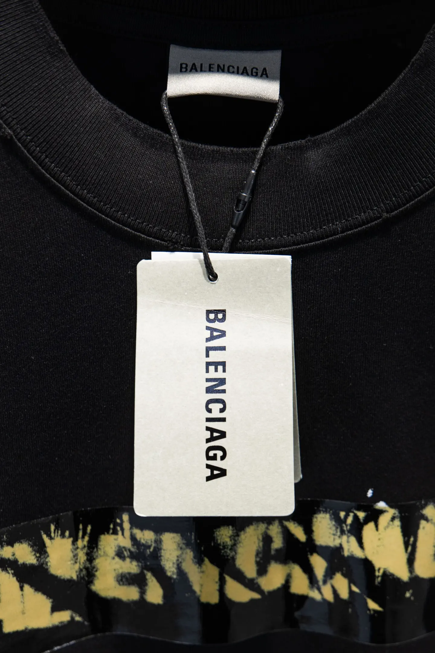 Oversized Graphic Print Cotton T-Shirt D12512283 — view 8