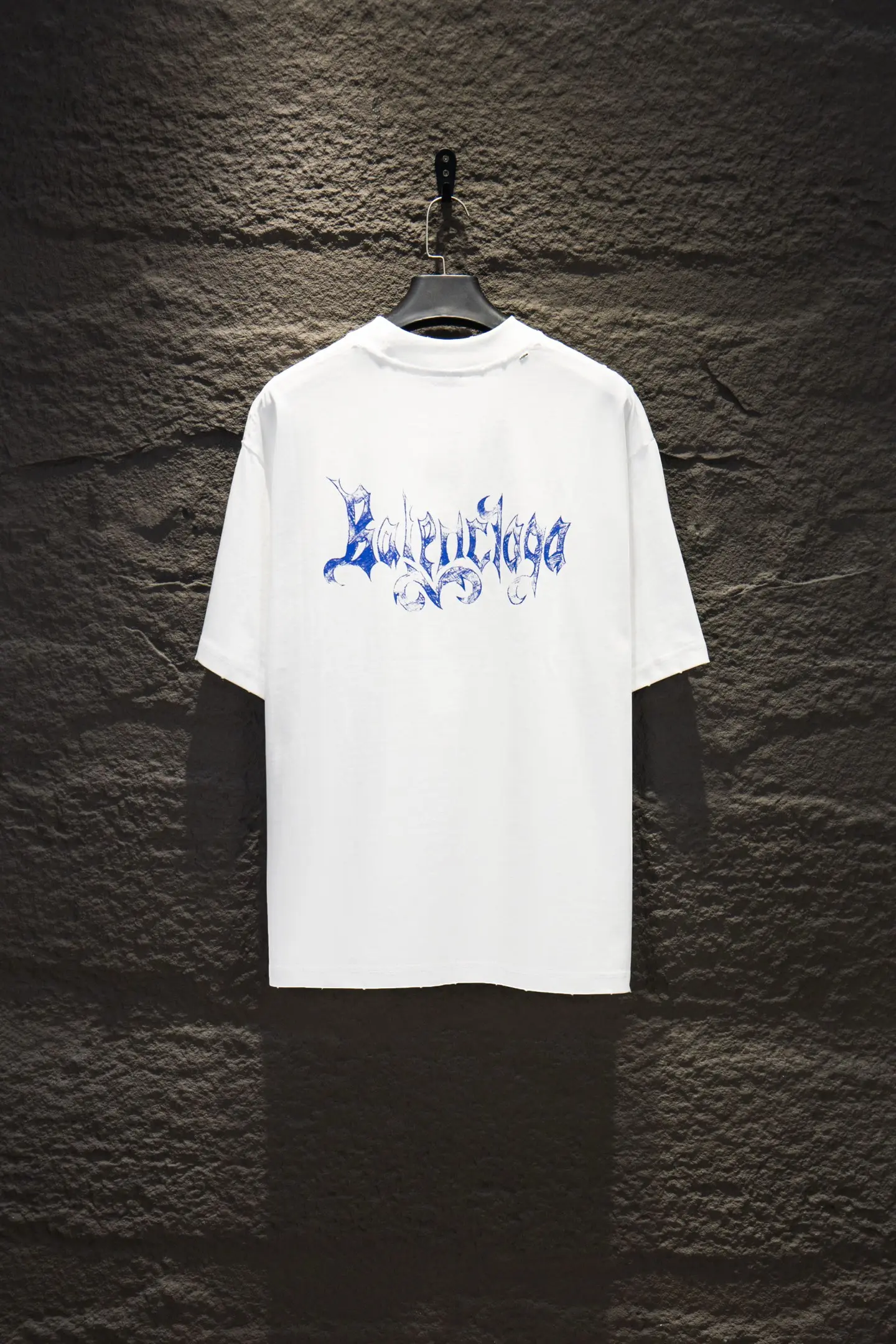 Oversized Distressed Logo T-Shirt D12512267 — view 2