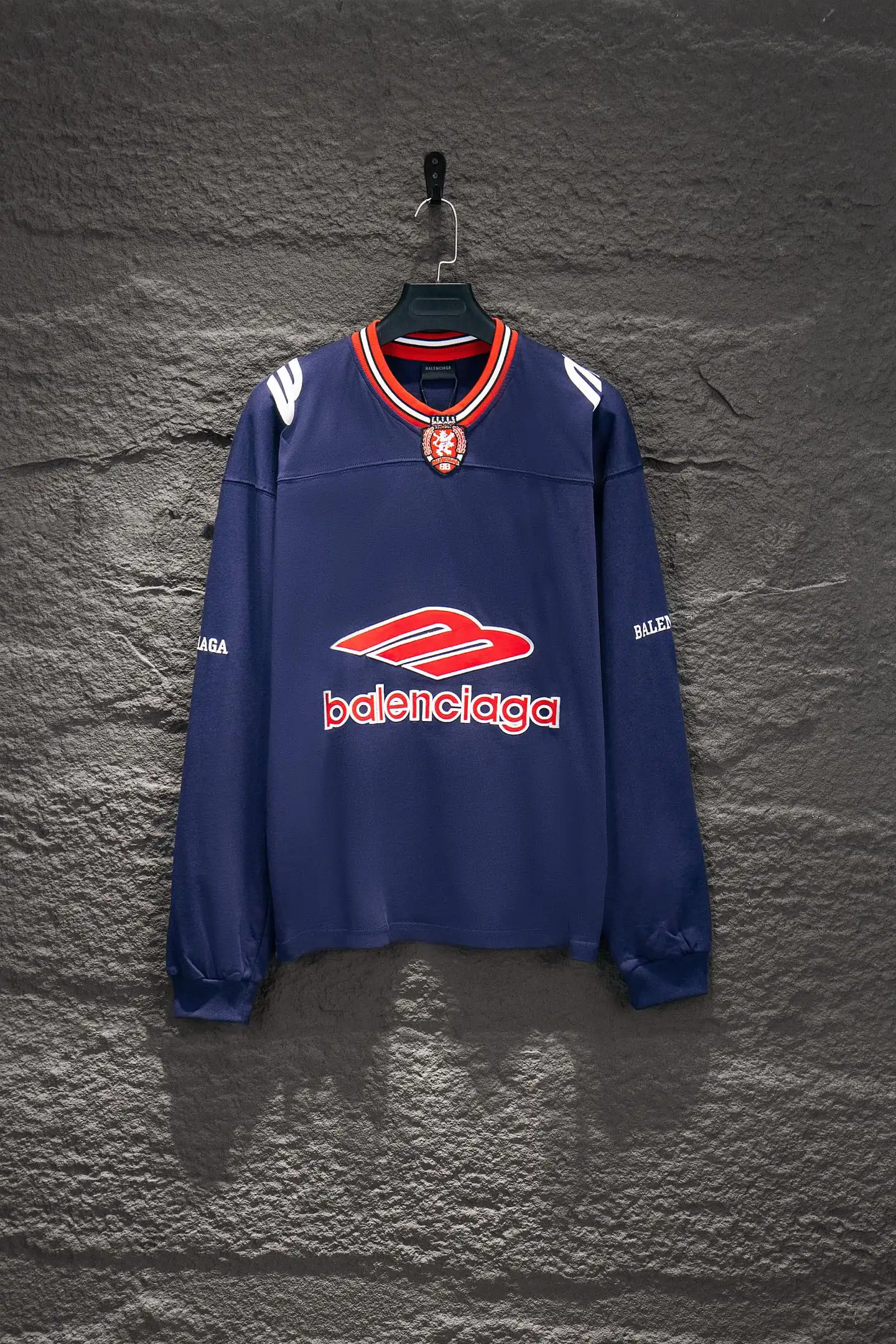 Oversized Paneled Logo Jersey T-Shirt D15922939