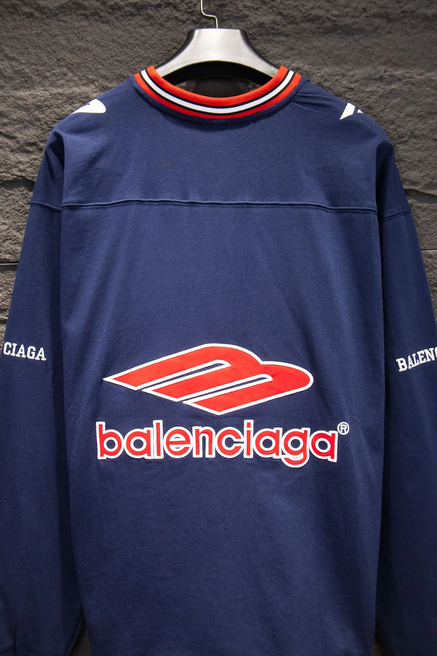 Oversized Paneled Logo Jersey T-Shirt D15922939 — view 6