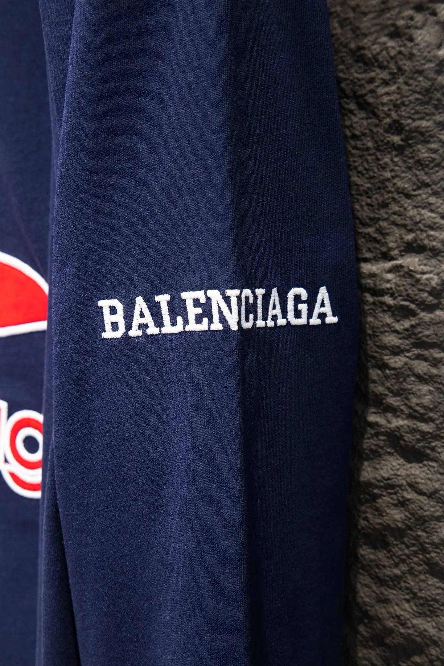 Oversized Paneled Logo Jersey T-Shirt D15922939 — view 7