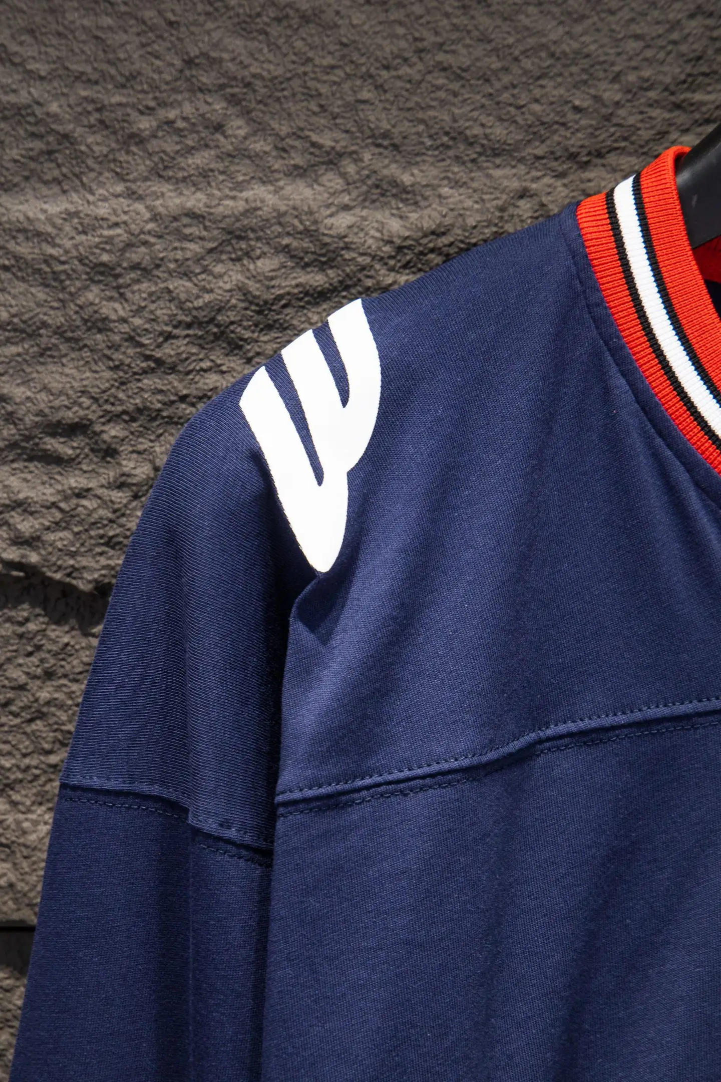 Oversized Paneled Logo Jersey T-Shirt D15922939 — view 8