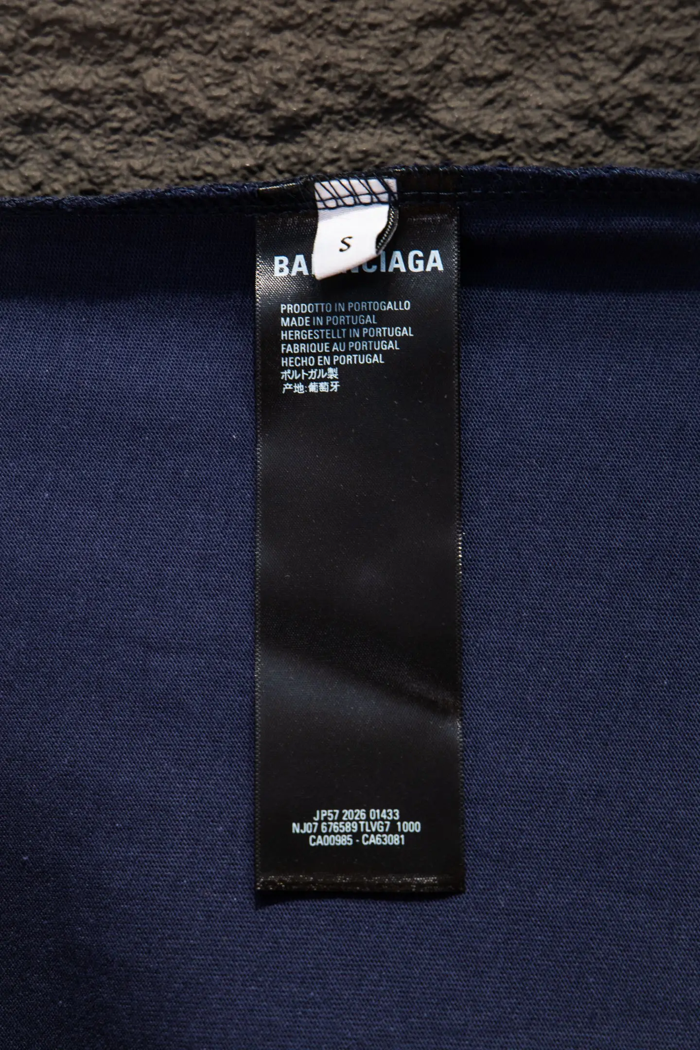 Oversized Paneled Logo Jersey T-Shirt D15922939 — view 11