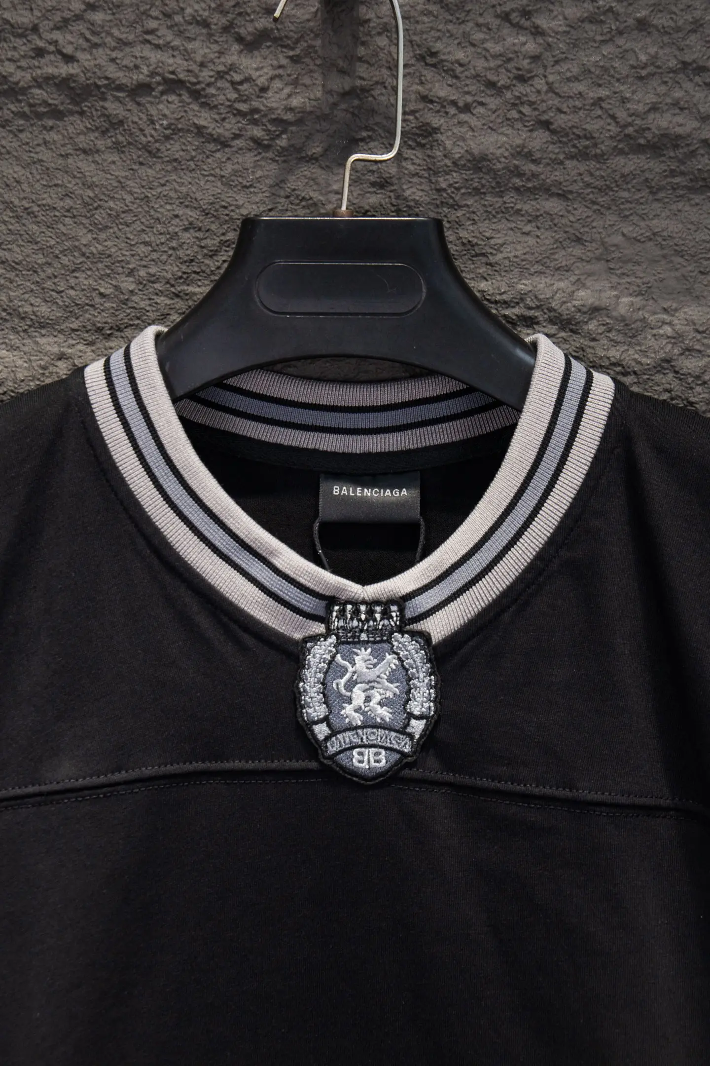 Oversized Logo-Embroidered Jersey T-Shirt D15922937 — view 3