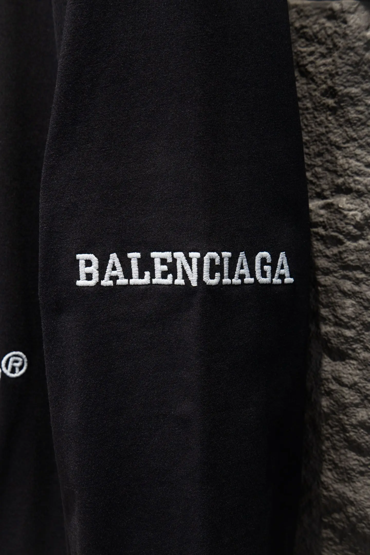 Oversized Logo-Embroidered Jersey T-Shirt D15922937 — view 7