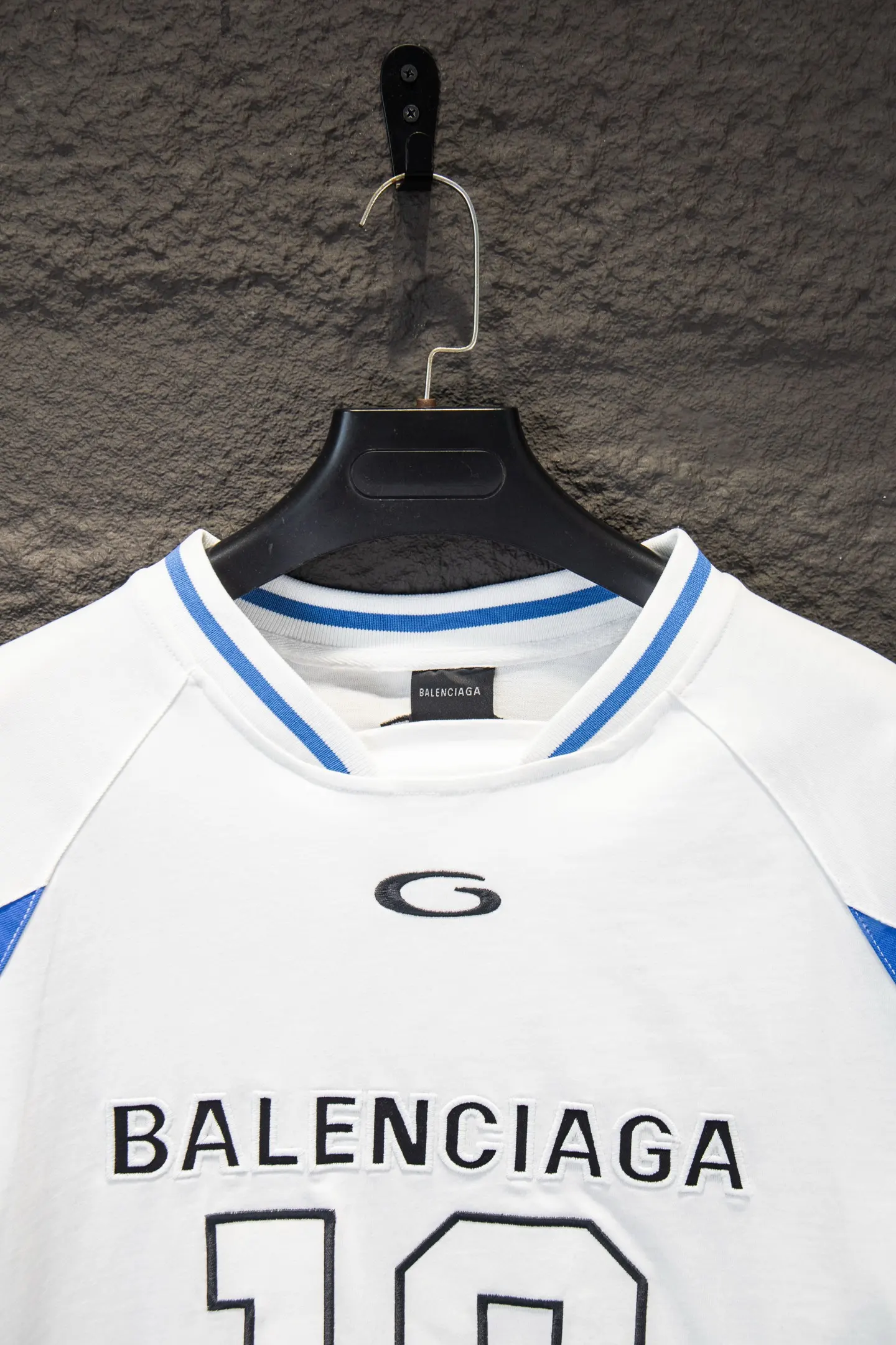 Oversized Paneled Jersey Long-Sleeve T-Shirt D17522954 — view 3