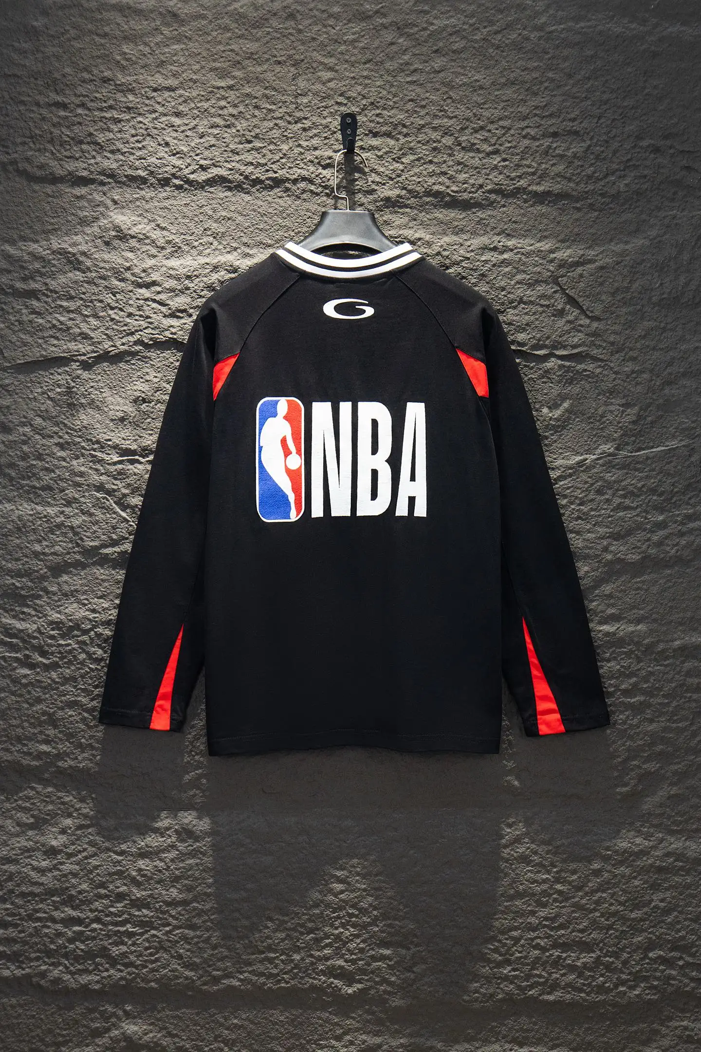 Oversized Paneled Jersey Long-Sleeve T-Shirt D17522952 — view 2