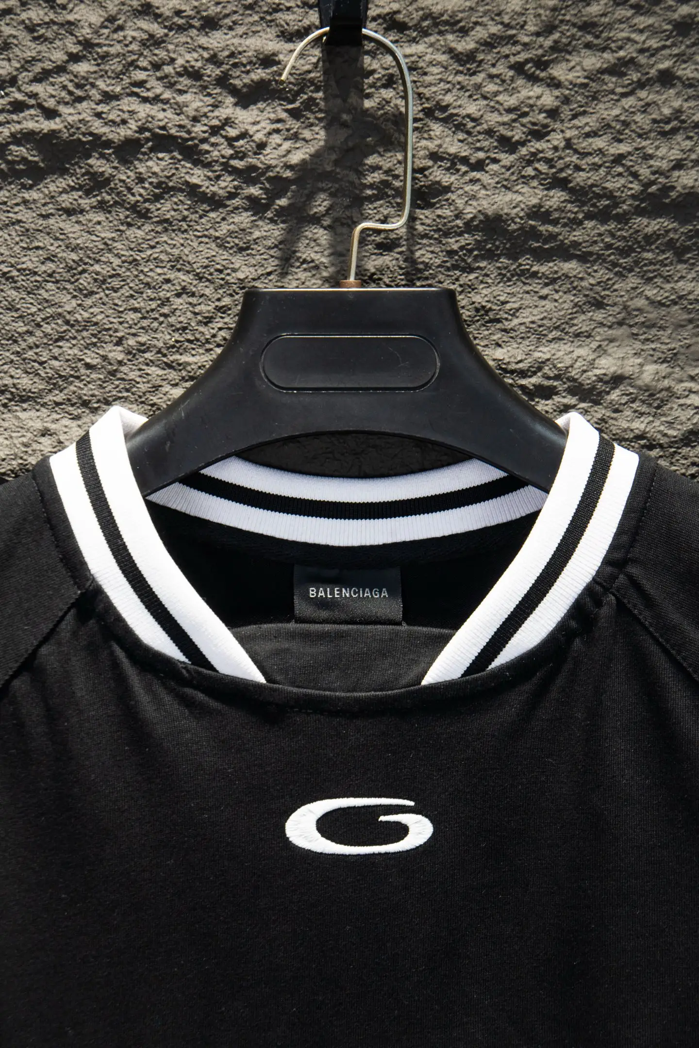 Oversized Paneled Jersey Long-Sleeve T-Shirt D17522952 — view 3