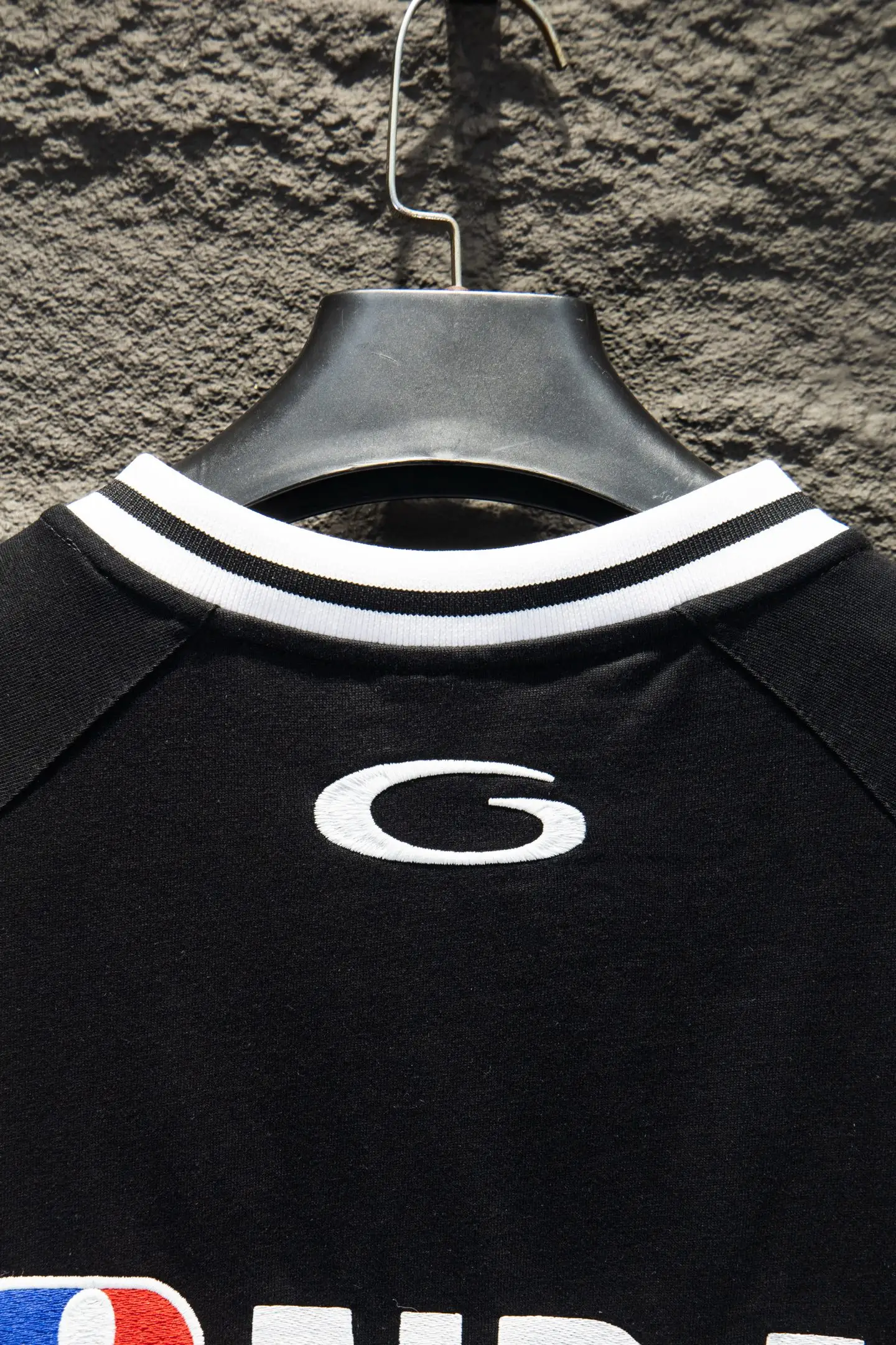 Oversized Paneled Jersey Long-Sleeve T-Shirt D17522952 — view 8
