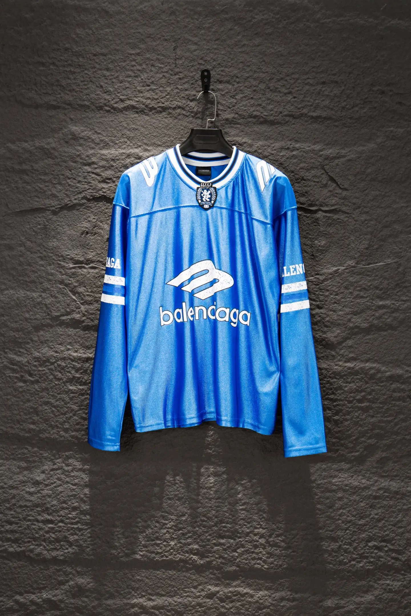 Oversized Paneled Jersey Long-Sleeve T-Shirt D13922967
