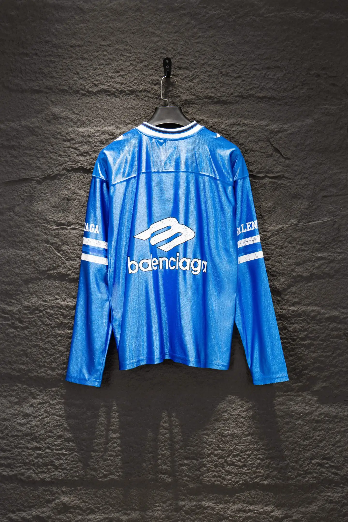 Oversized Paneled Jersey Long-Sleeve T-Shirt D13922967 — view 2