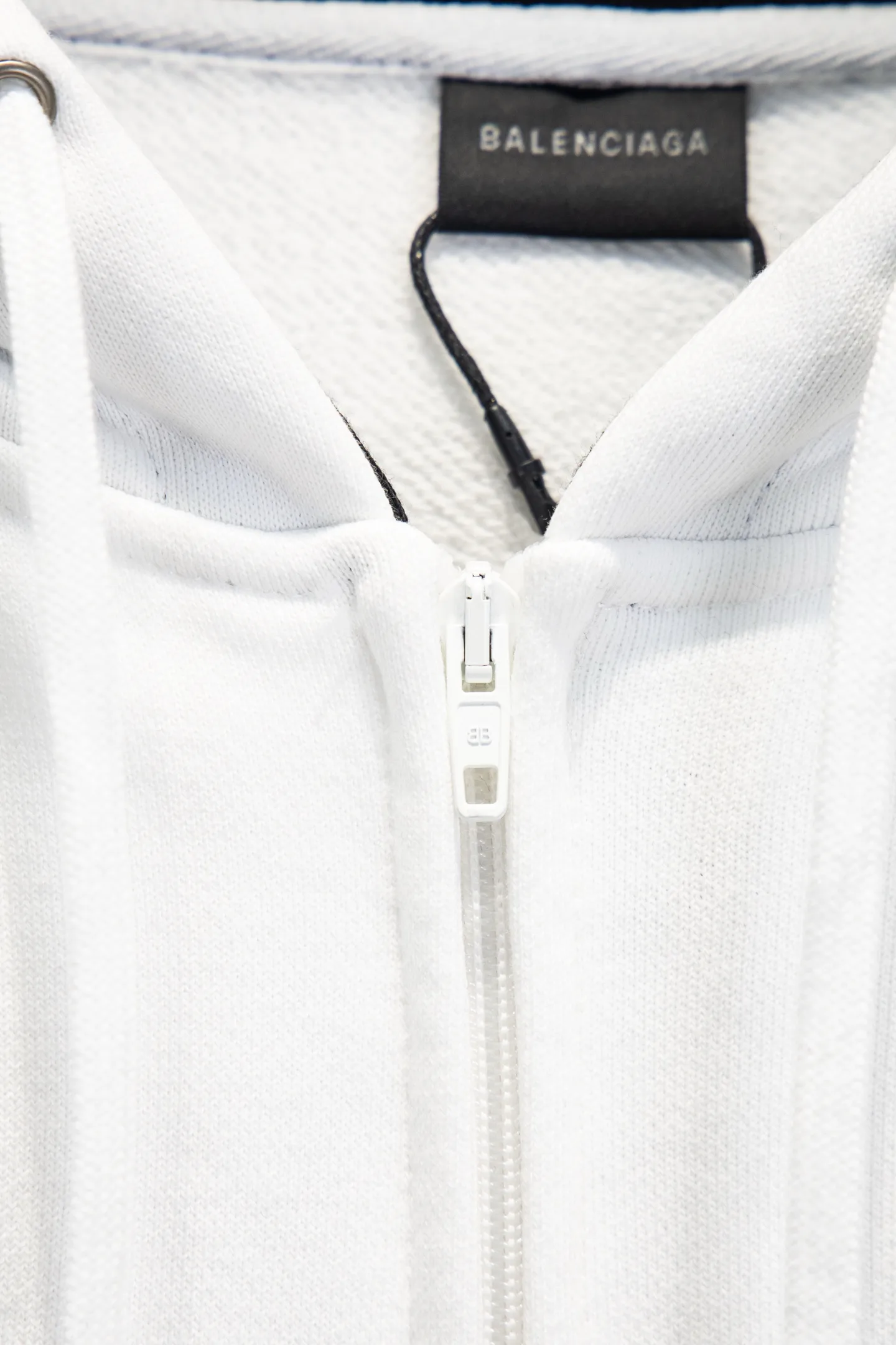 Oversized Color-Block Zip-Up Hoodie D22922911 — view 10