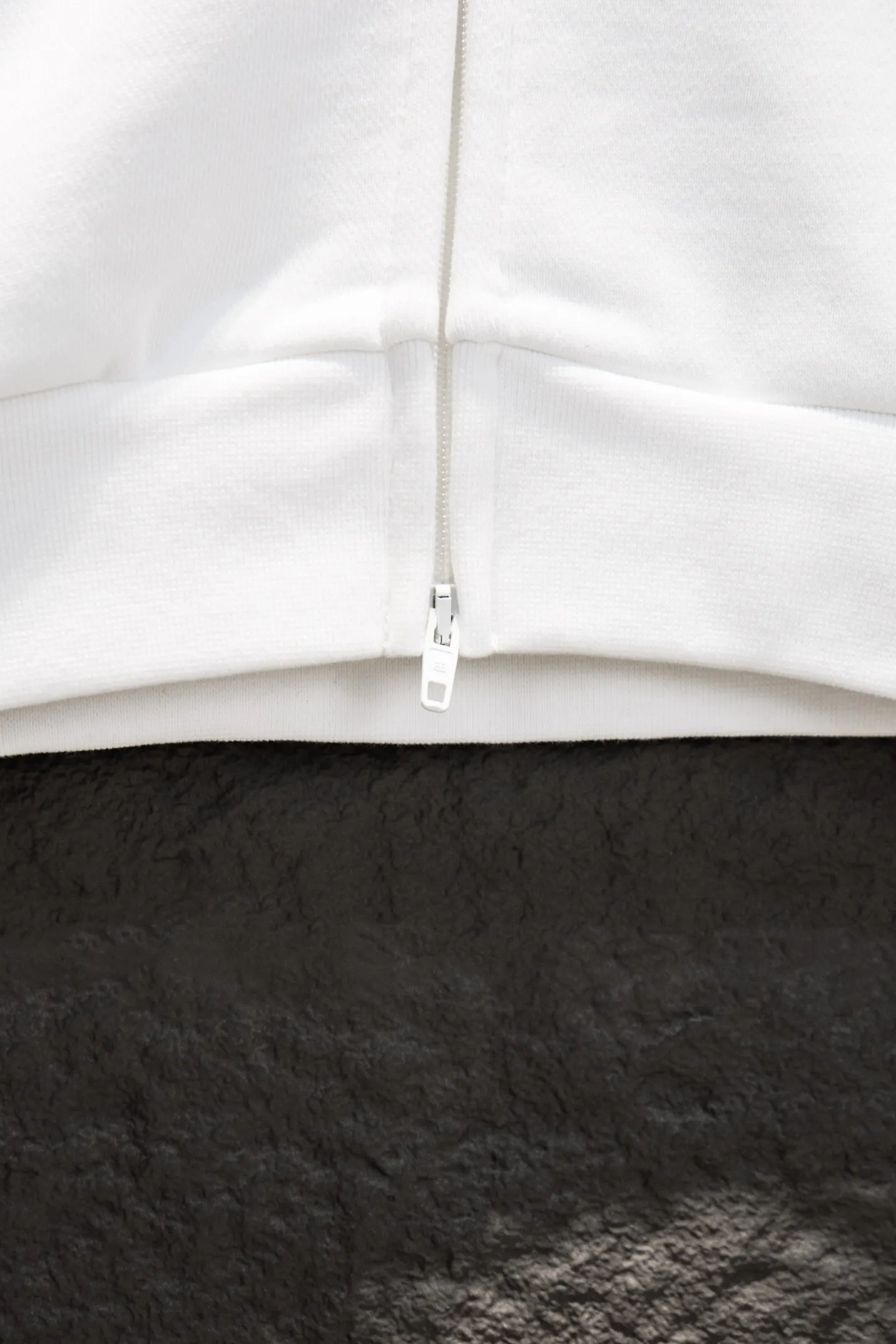 Oversized Color-Block Zip-Up Hoodie D22922911 — view 11