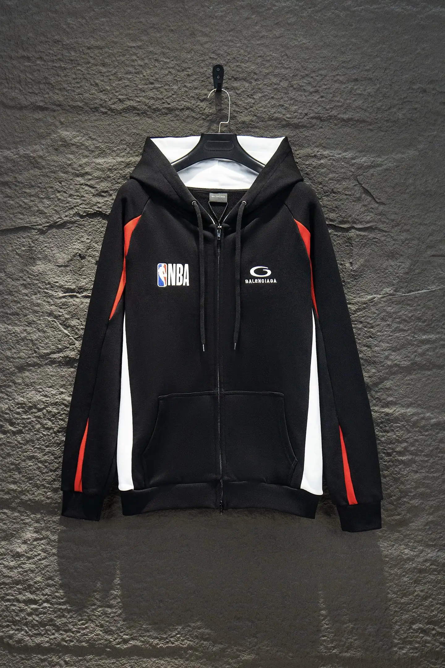 NBA Collaboration Oversized Zip-Up Hoodie D22922910