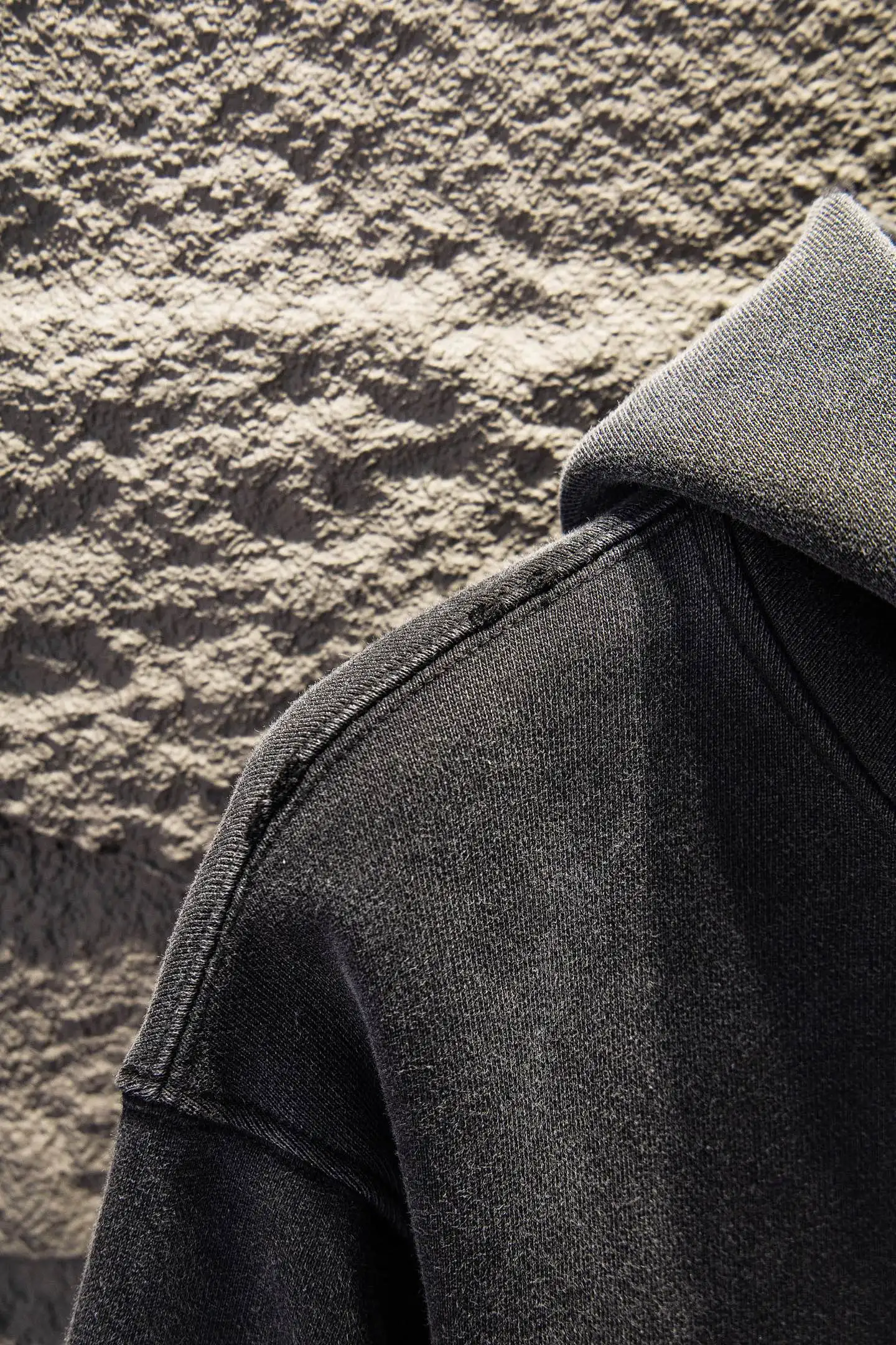 Distressed Logo-Embroidered Oversized Hoodie D20922913 — view 6