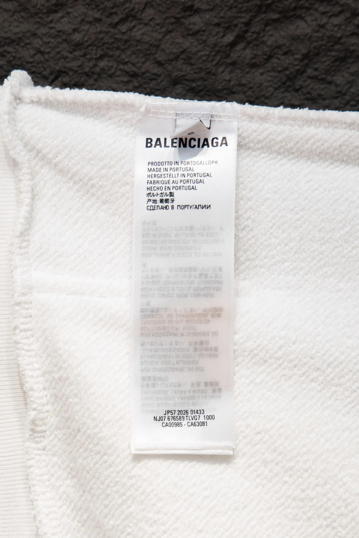 Oversized Embroidered Logo Zip-Up Hoodie D21922919 — view 11