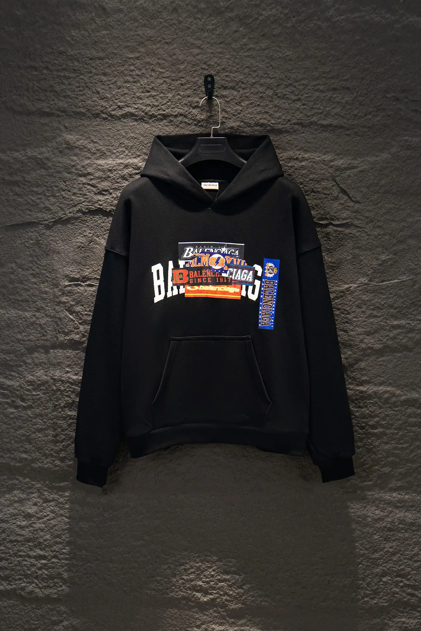 Oversized Graphic Logo Hoodie D18922963