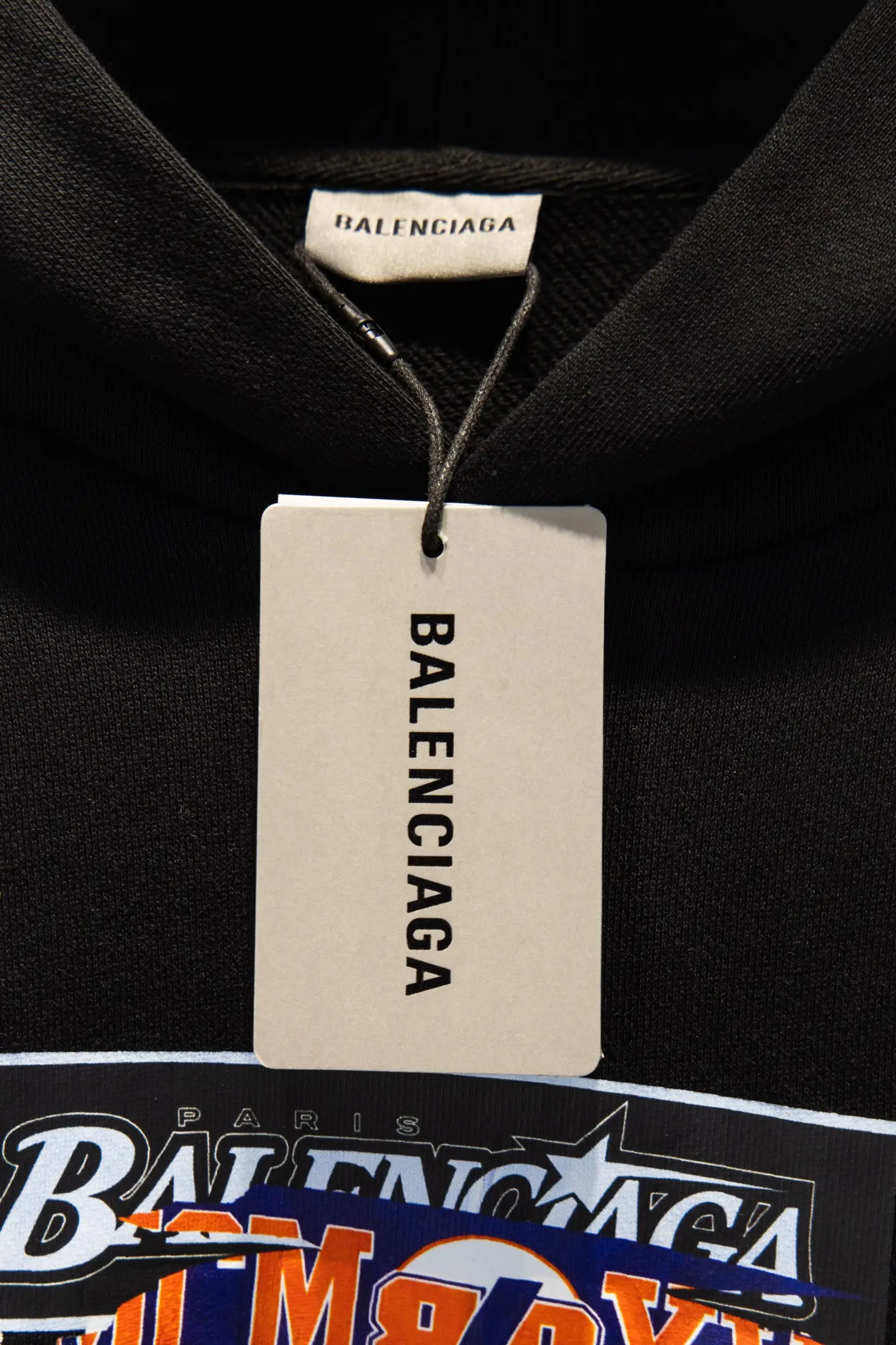 Oversized Graphic Logo Hoodie D18922963 — view 8