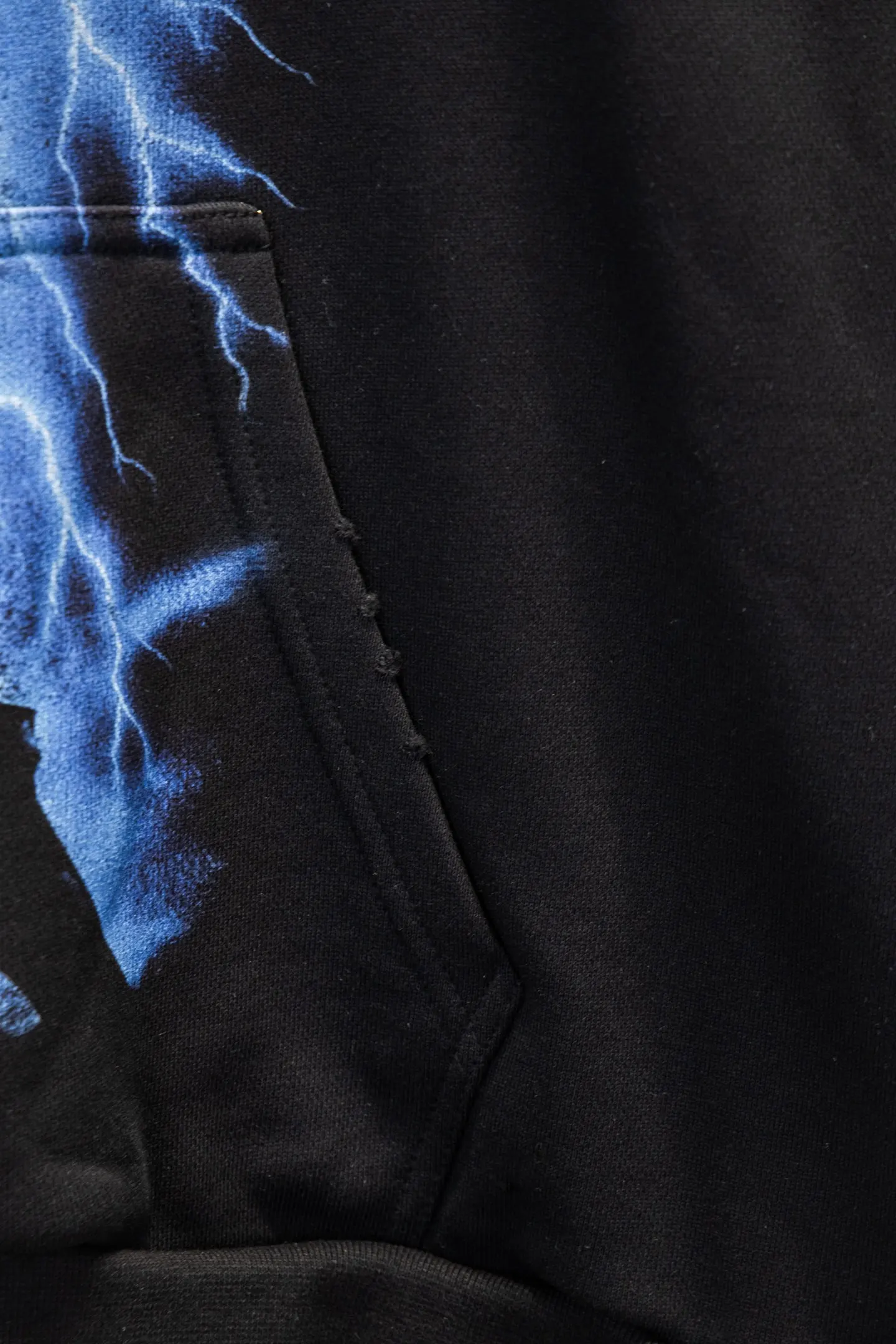 Eiffel Tower Lightning Oversized Hoodie D19522951 — view 7