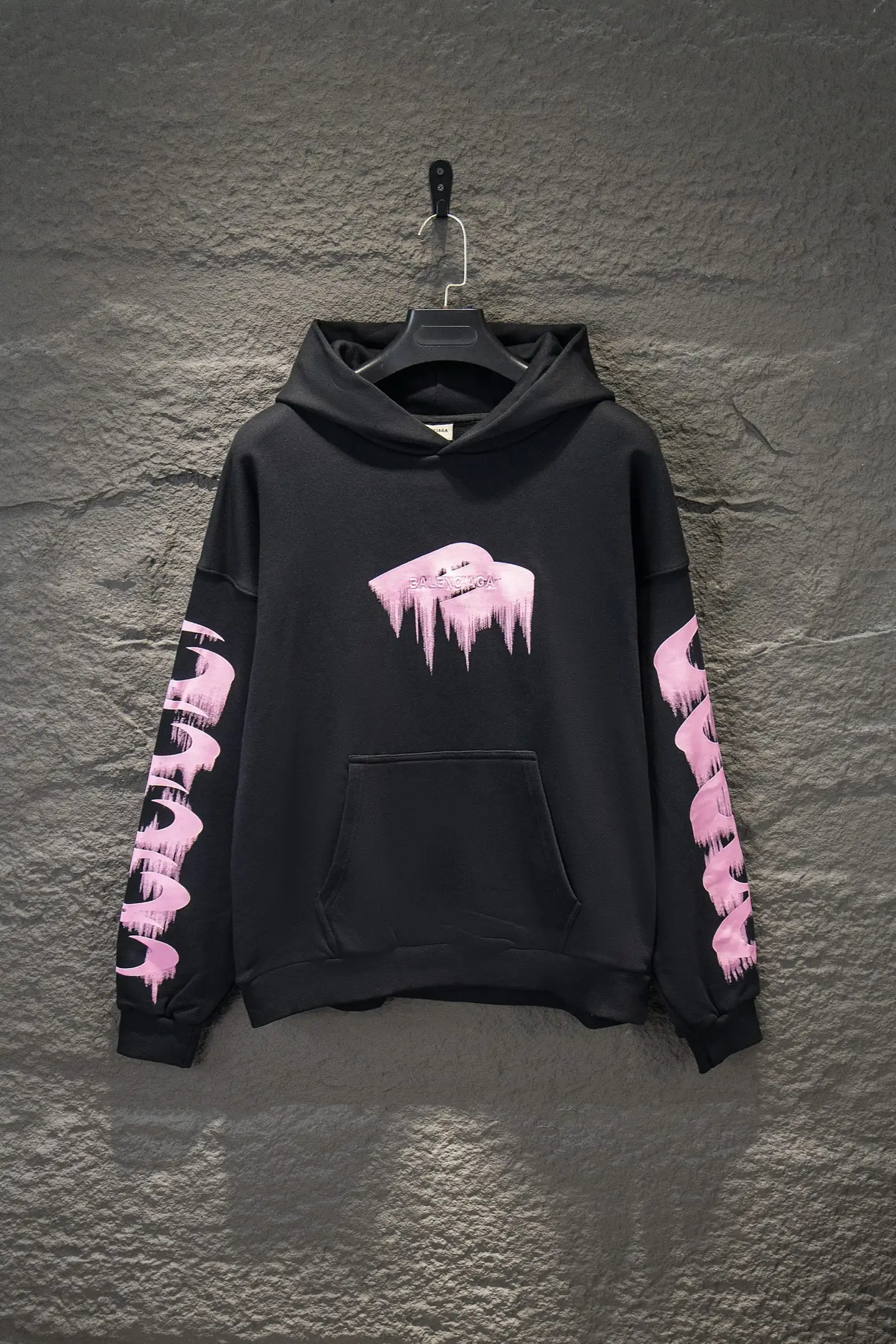 Logo Graphic Embroidered Oversized Hoodie D18922950