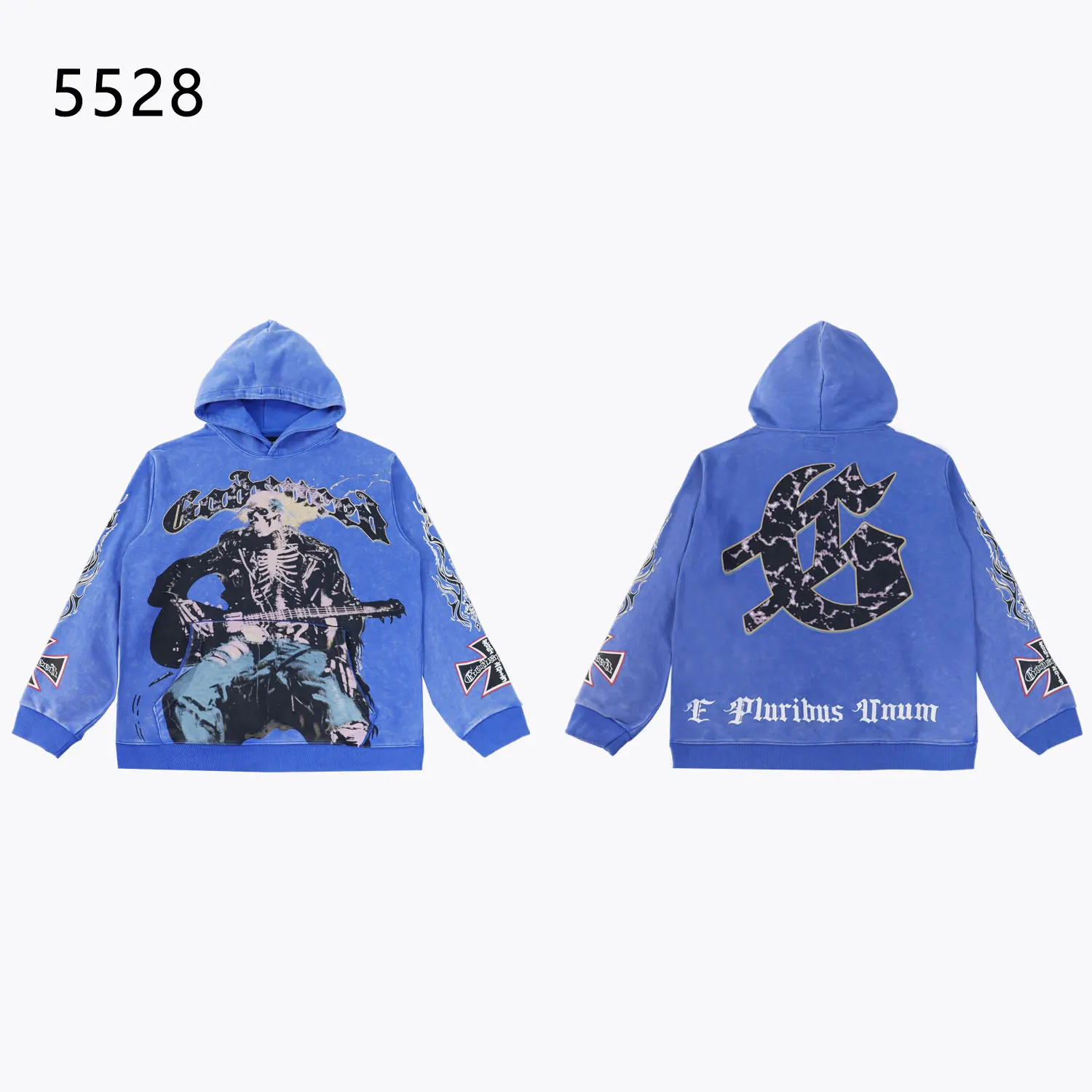 Godspeed Vintage Washed Graphic Hoodie D12811804 — view 3