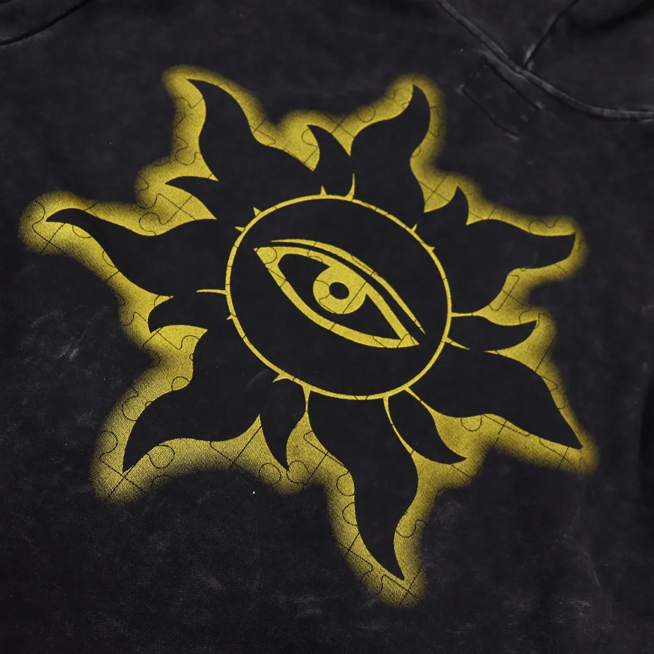 Godspeed Skull Graphic Washed Hoodie D12811833 — view 4