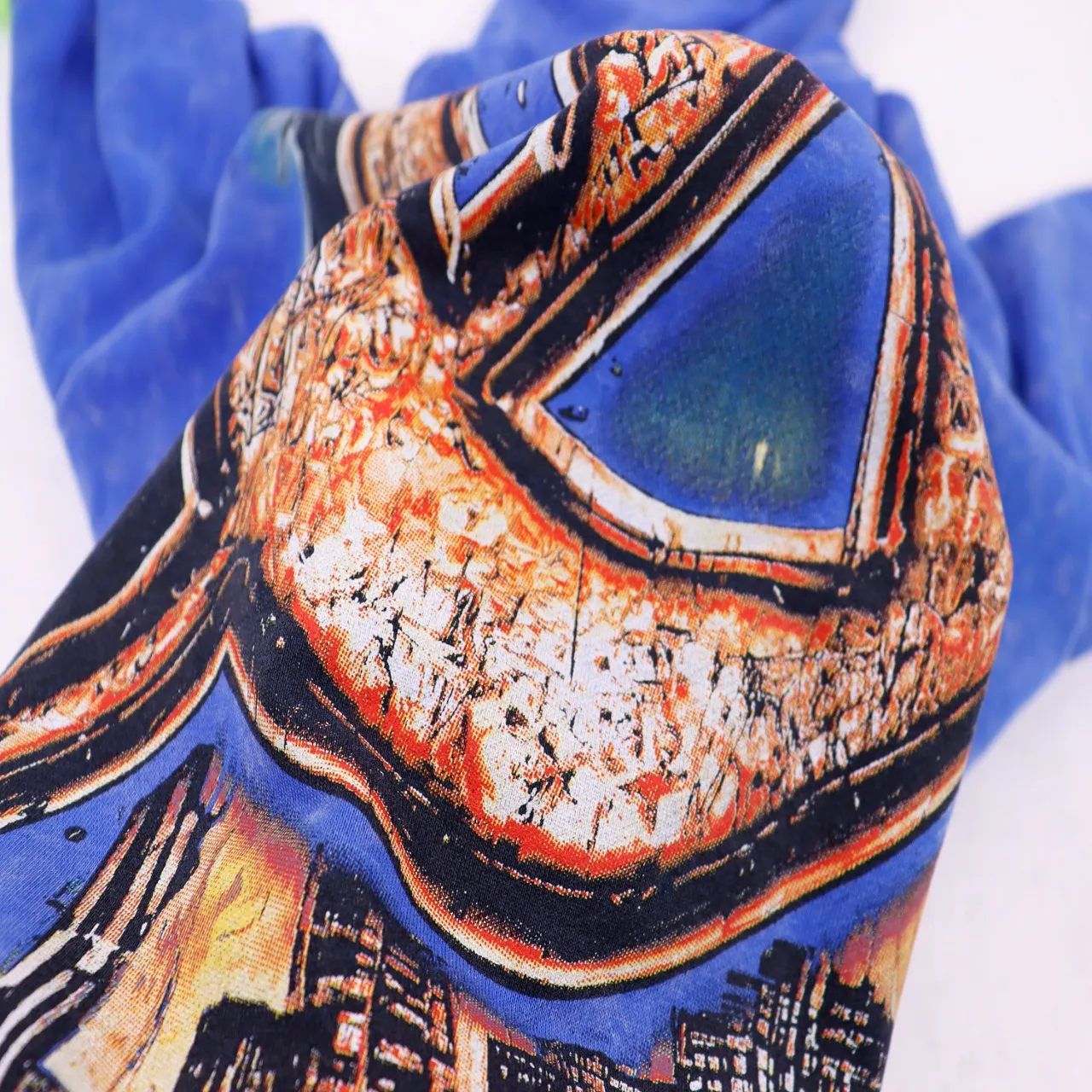 Godspeed Graphic Print Acid-Wash Hoodie D12811832 — view 4