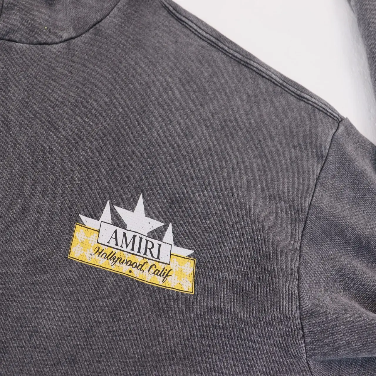 Crystal Star Logo Acid-Wash Hoodie D13511873 — view 5
