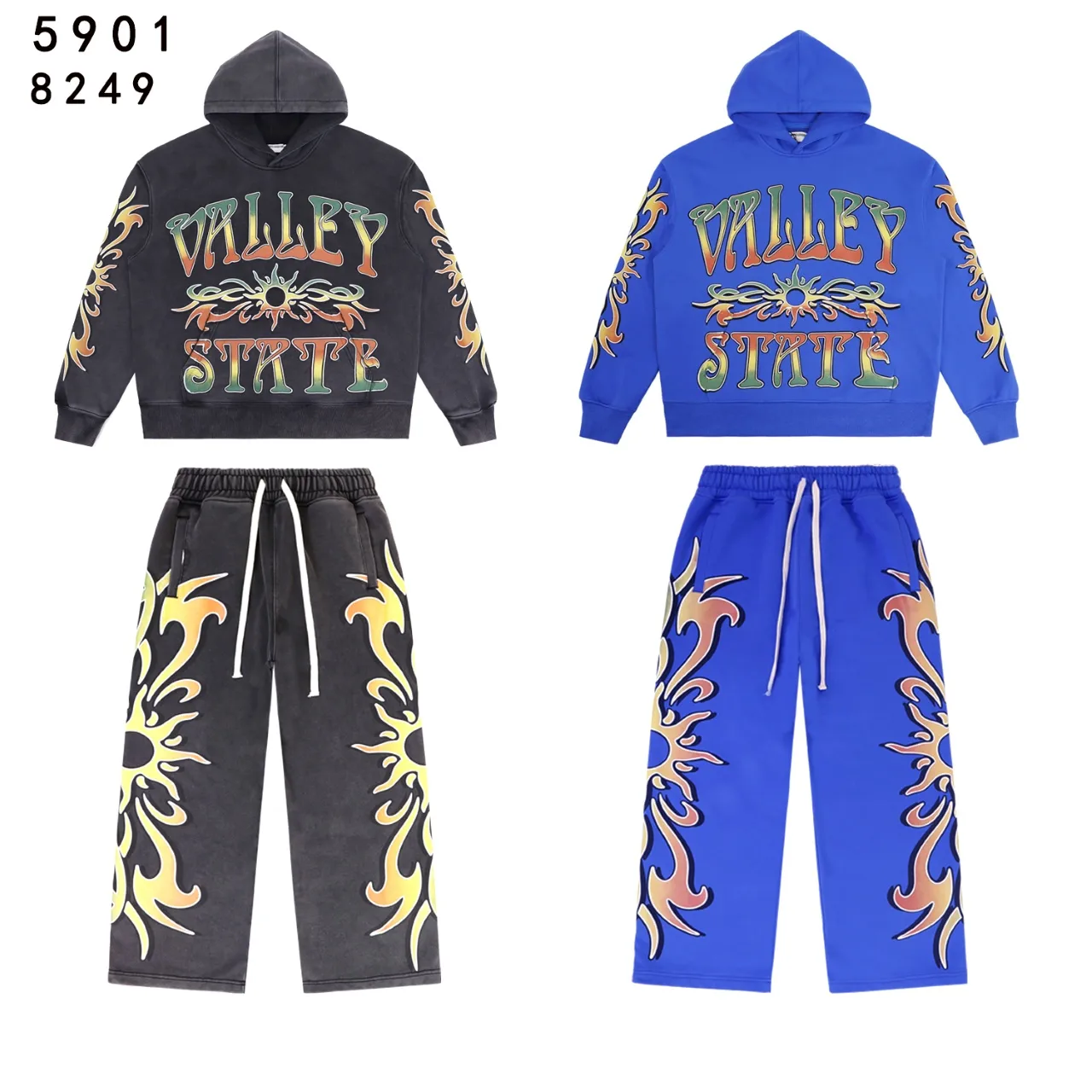 Valley Dreams Graphic Print Tracksuit D13511843