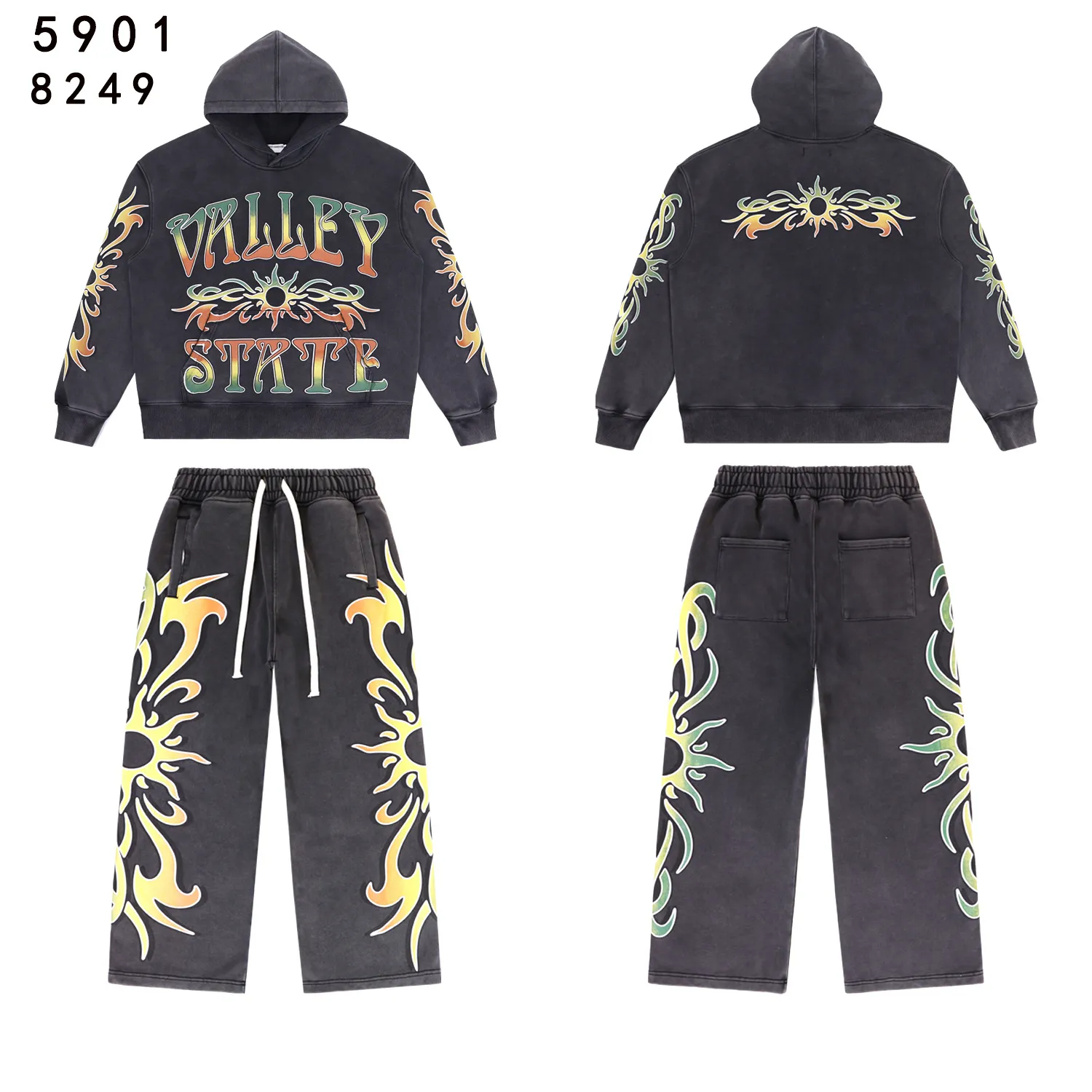 Valley Dreams Graphic Print Tracksuit D13511843 — view 2