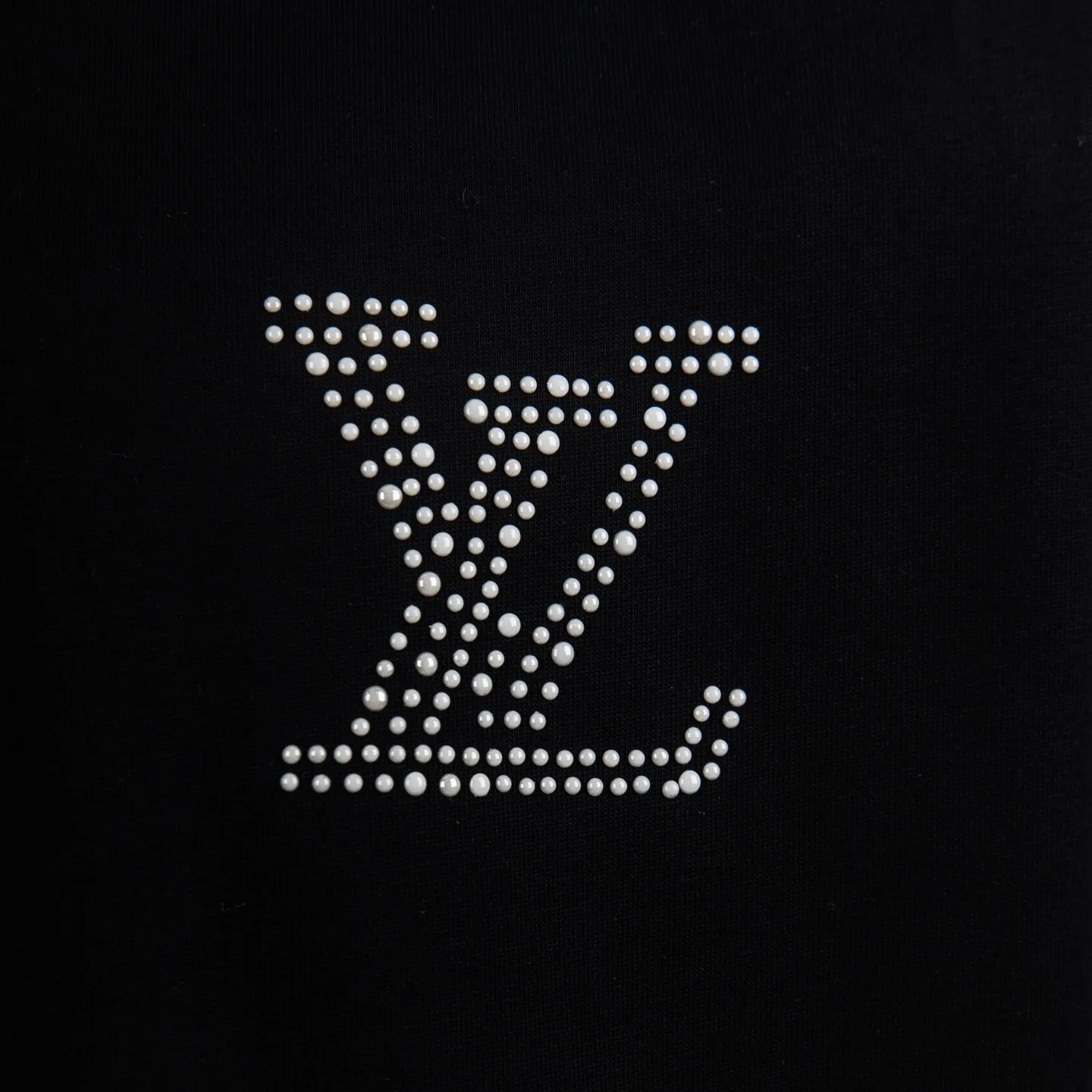 Embellished Logo Cotton T-Shirt D11915051 — view 4