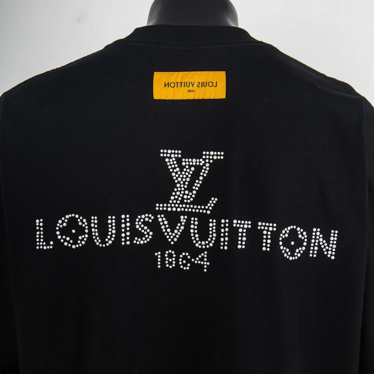 Embellished Logo Cotton T-Shirt D11915051 — view 5