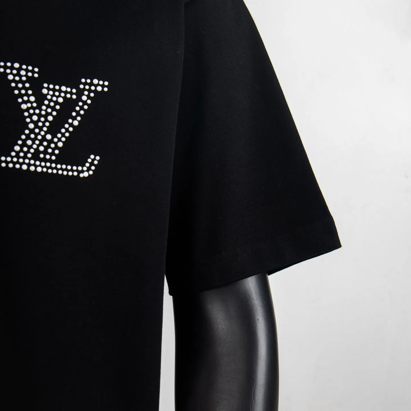 Embellished Logo Cotton T-Shirt D11915051 — view 6