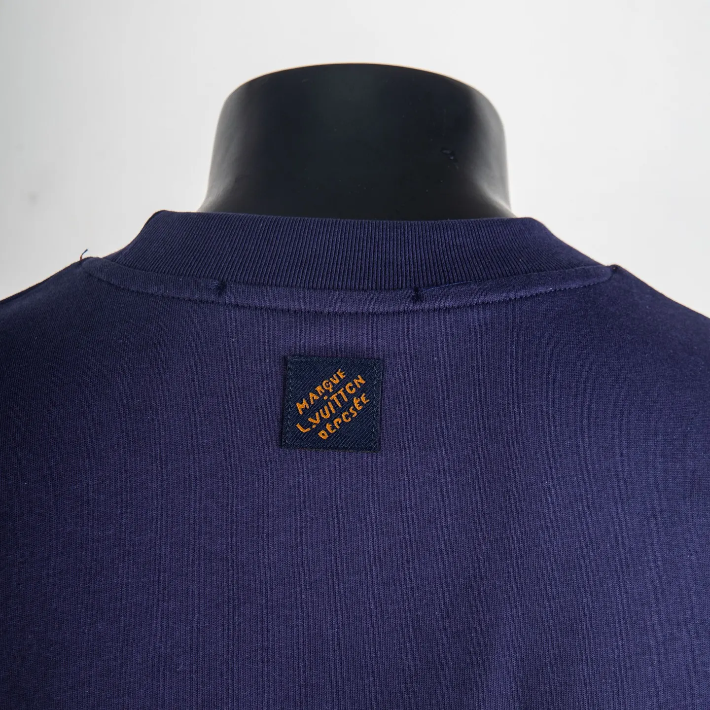 Embroidered Landscape Cotton T-Shirt D12915050 — view 6