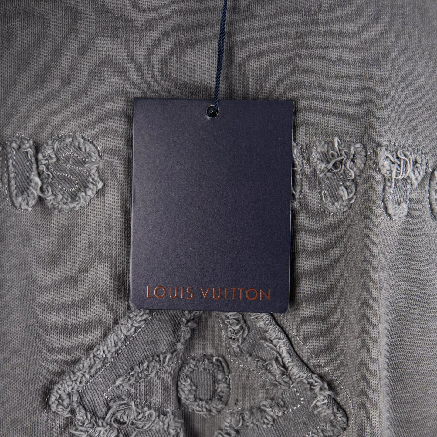Embroidered Logo Appliqué Cotton T-Shirt D12915047 — view 4