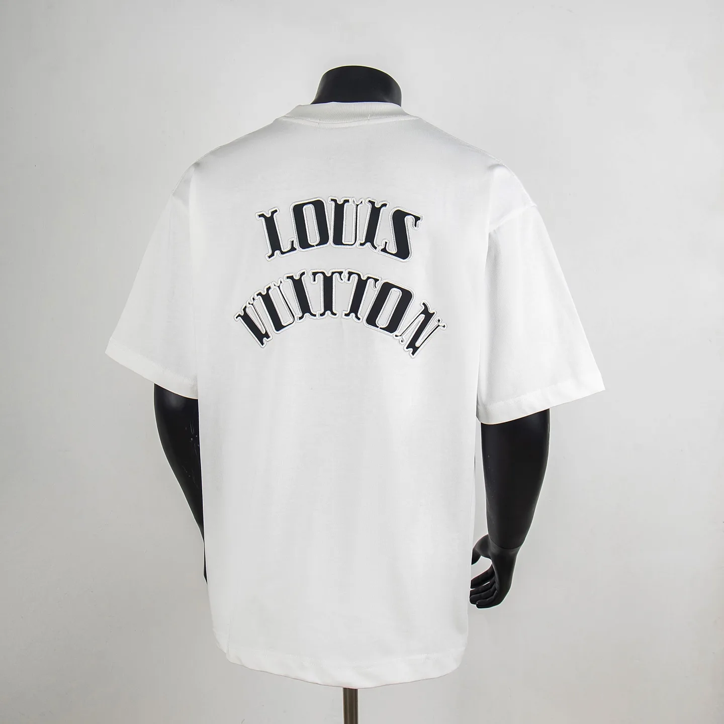 Dice Logo Embroidered Cotton T-Shirt D12515046 — view 2