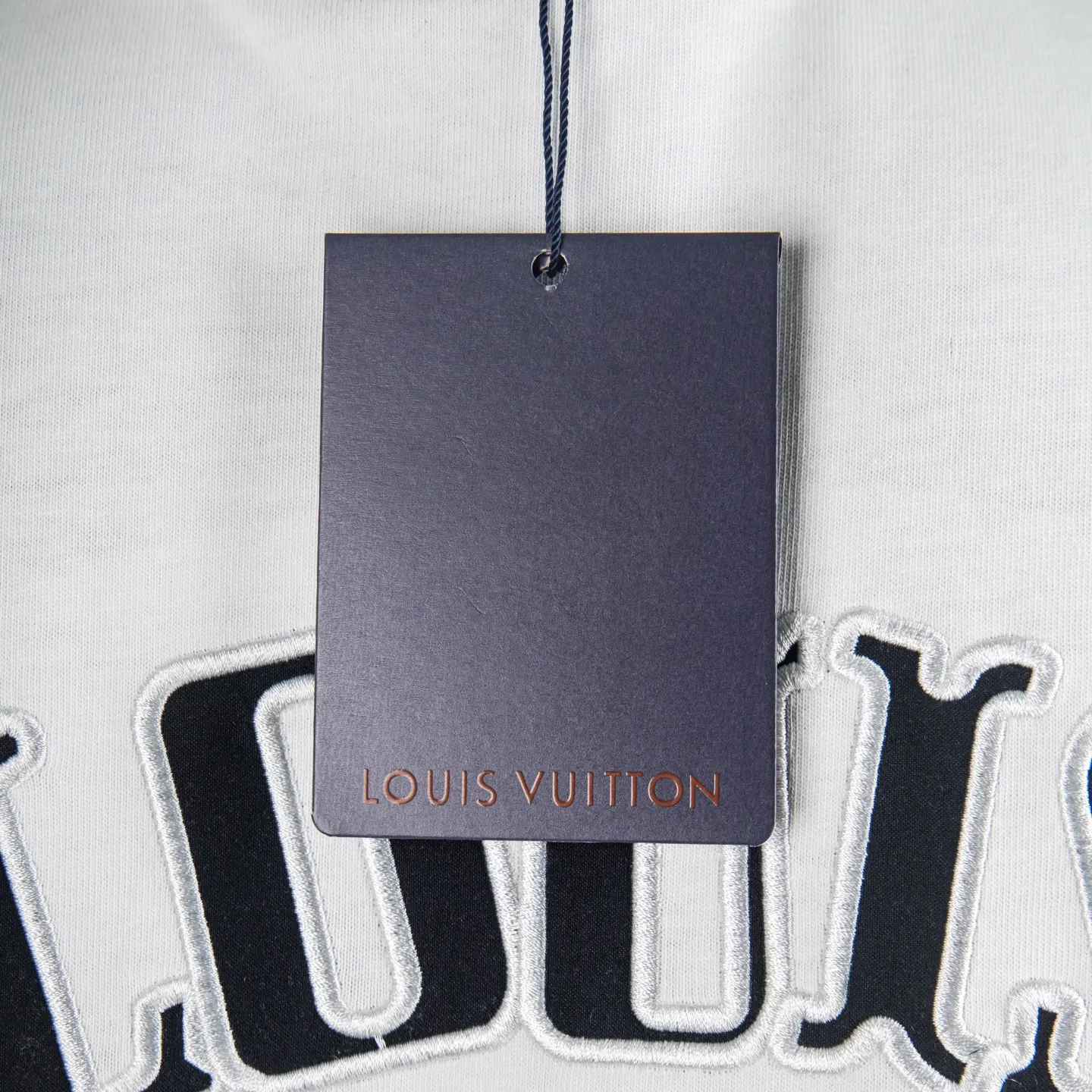 Dice Logo Embroidered Cotton T-Shirt D12515046 — view 6